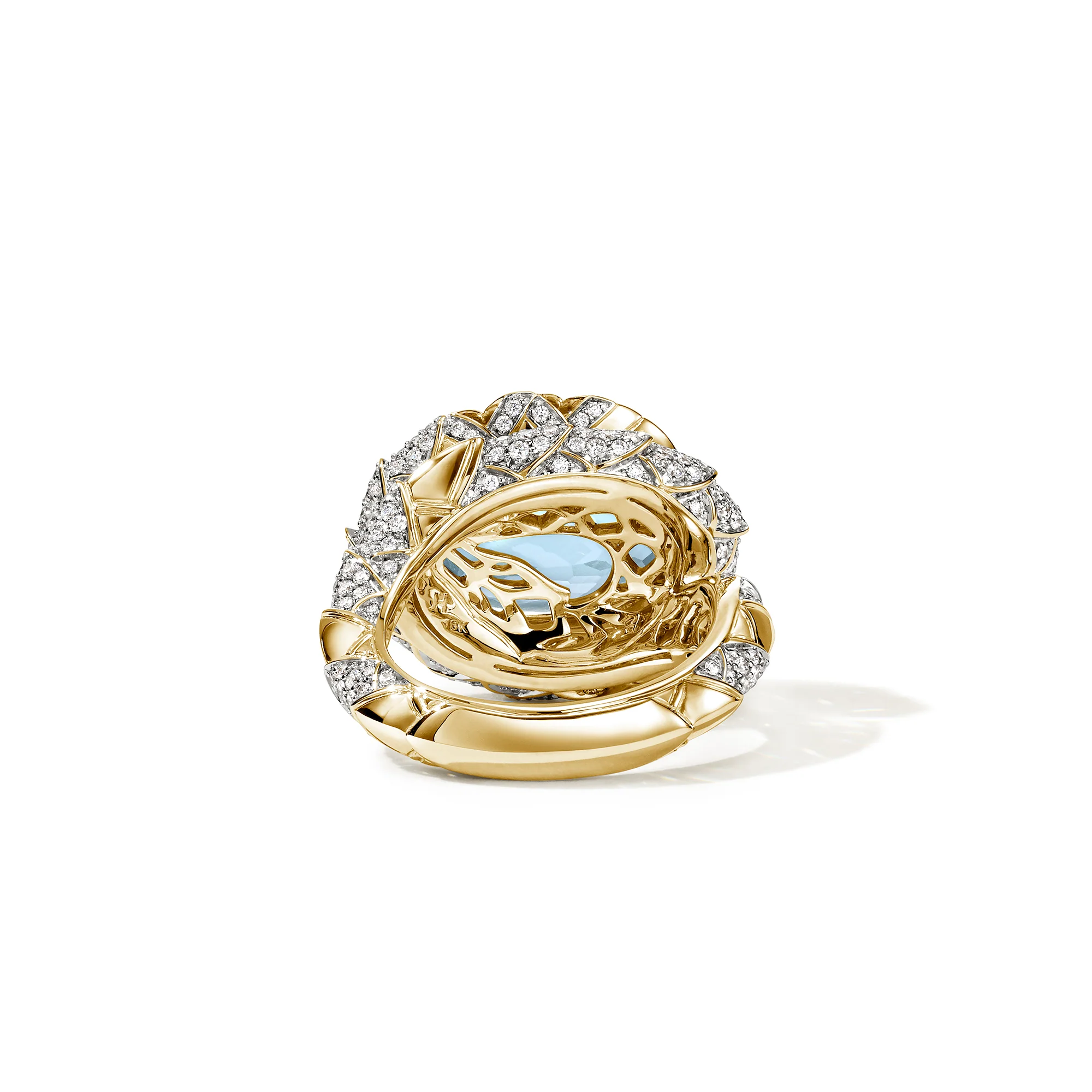 Artisan Series Naga Cocktail Ring|RGS603811AQDI - Image 3