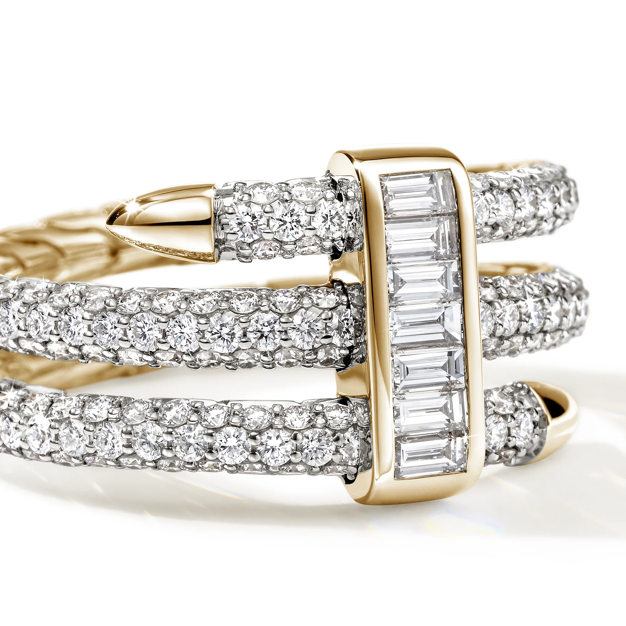 Artisan Series Spear Ring, Triple Tier|RGP023111WDI - Image 2