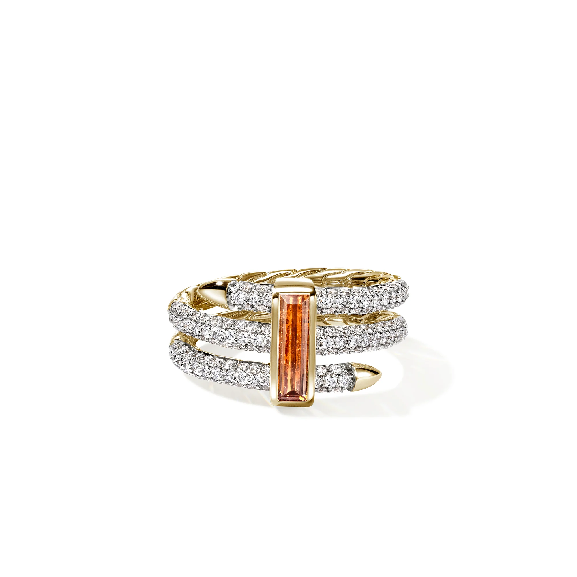 Artisan Series Spear Ring, Triple Tier|RGP02327SPGWDI
