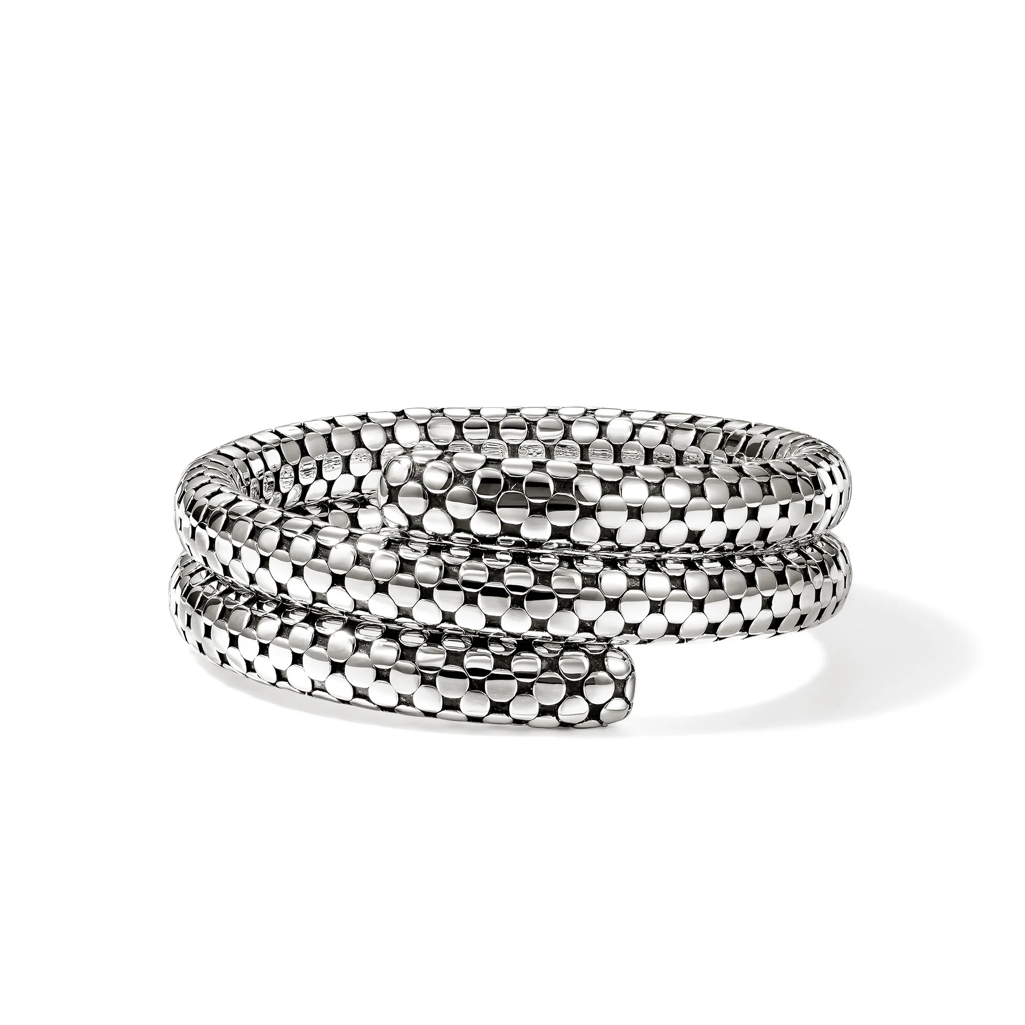 Dot Coil Bracelet, Sterling Silver|BB30173