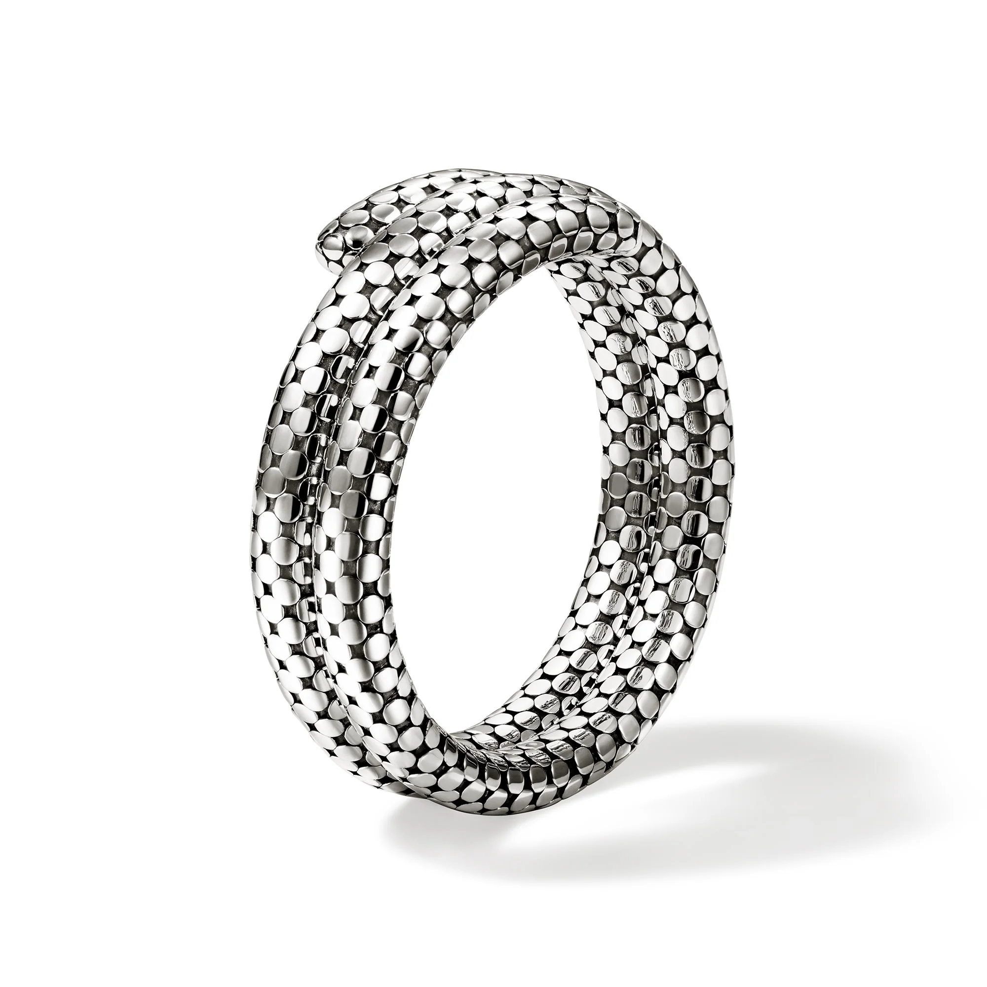 Dot Coil Bracelet, Sterling Silver|BB30173 - Image 3