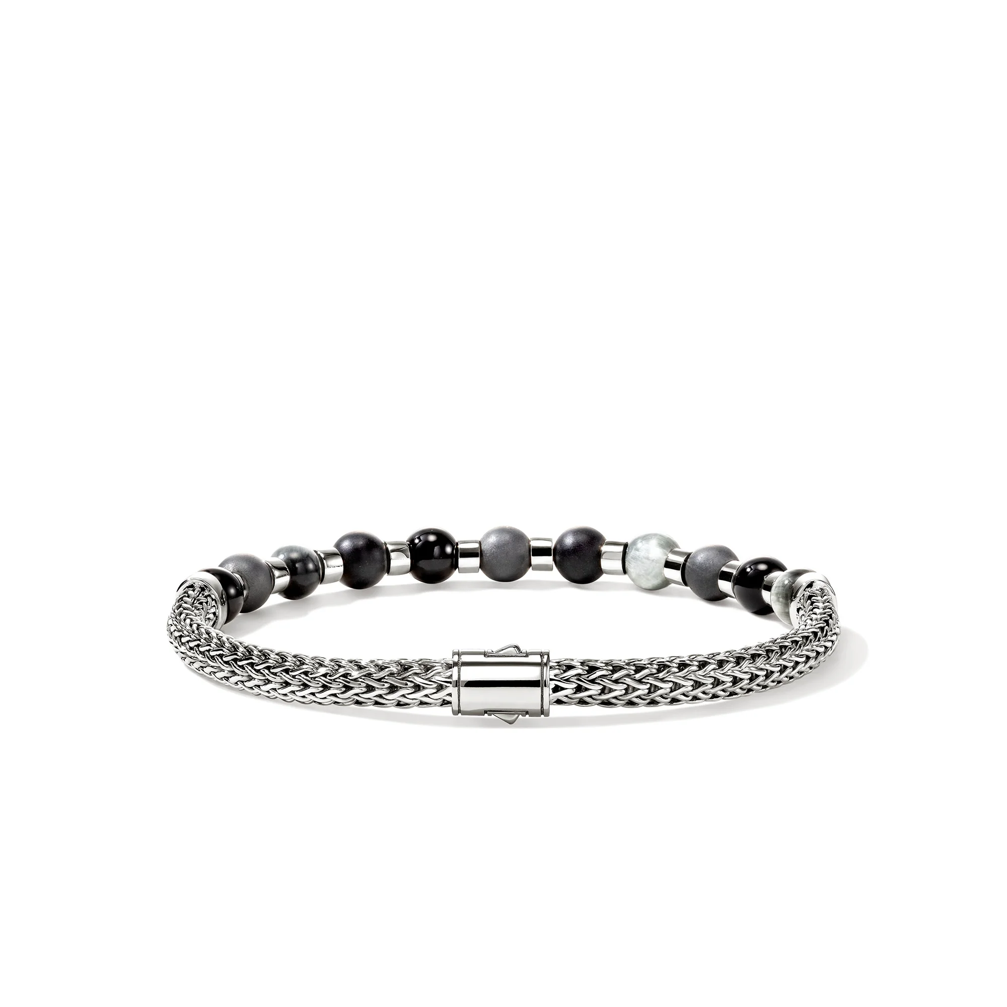 Beaded Bracelet, Sterling Silver, Hardstones|BUS989601BONHE - Image 4
