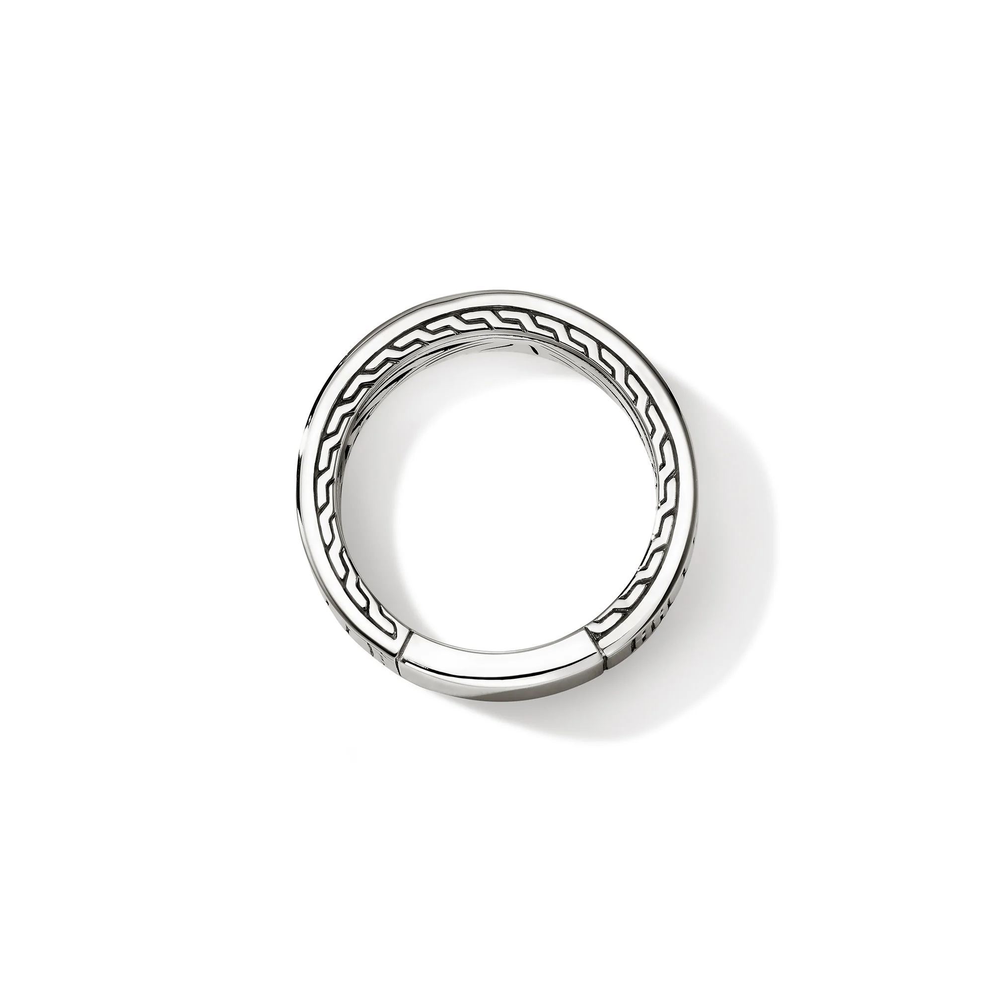 Icon 50 Ring, Sterling Silver, Hardstones|RMS988021TEPY - Image 4