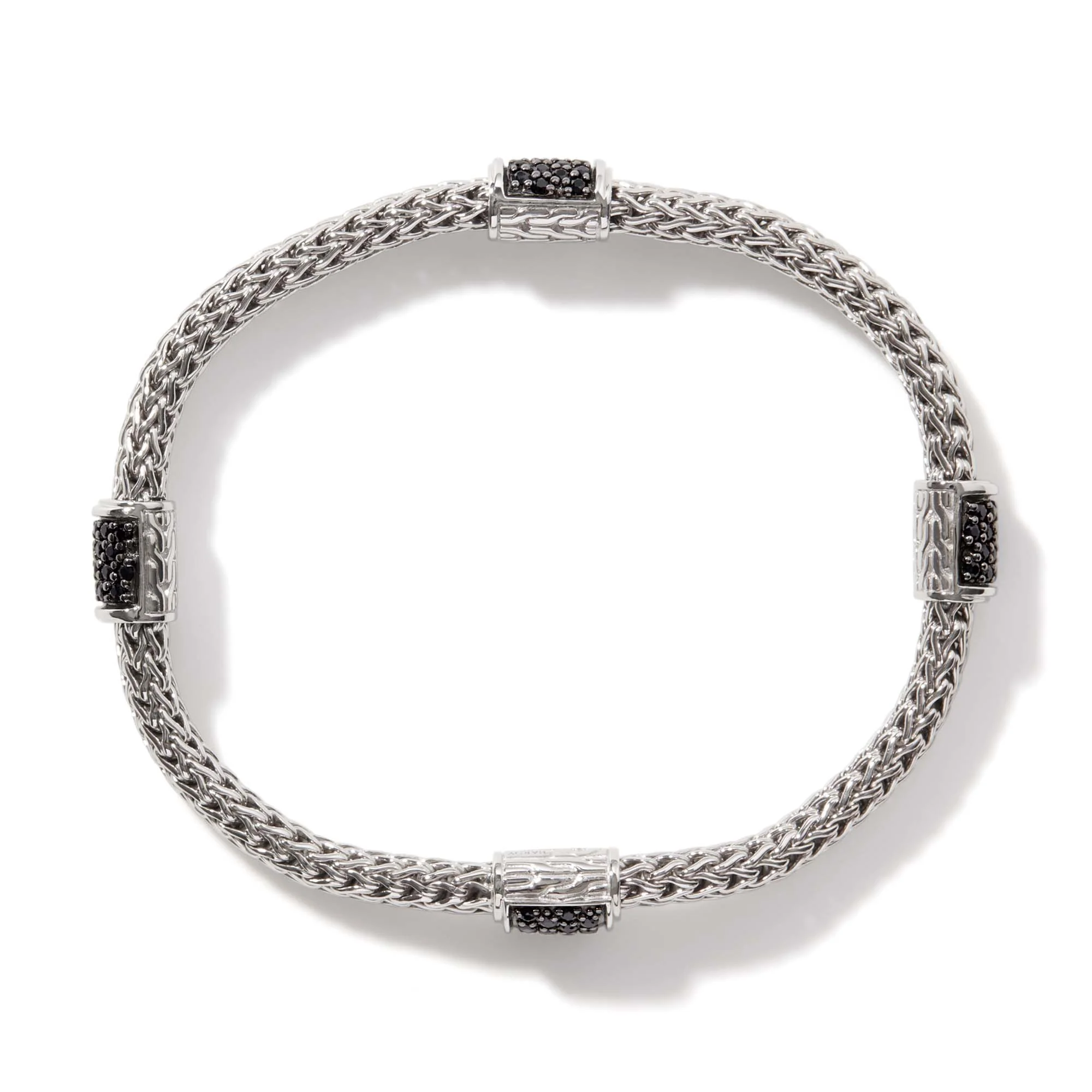 Icon Bracelet, Sterling Silver, Gemstones, 5MM|BBS9694BLS - Image 4