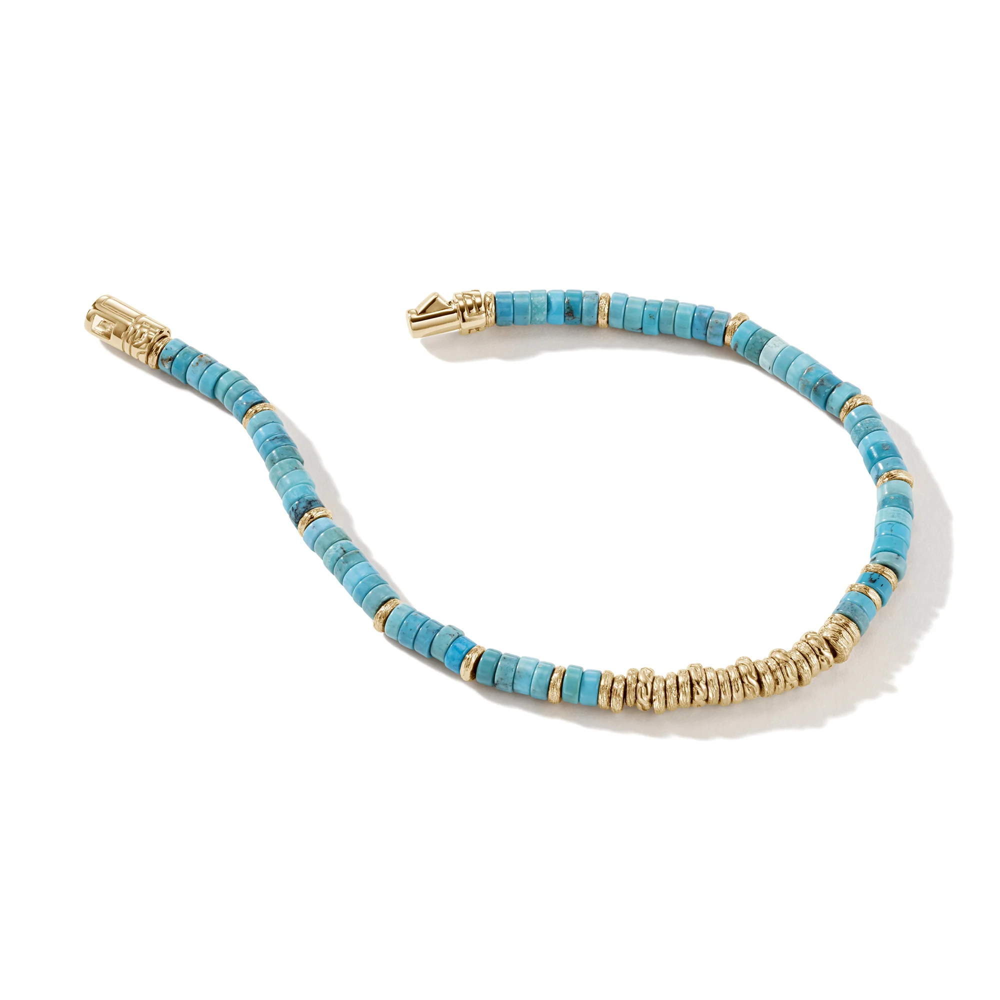 Heishi Bracelet, Gold, Hardstones|BUGGS900984TQ - Image 3