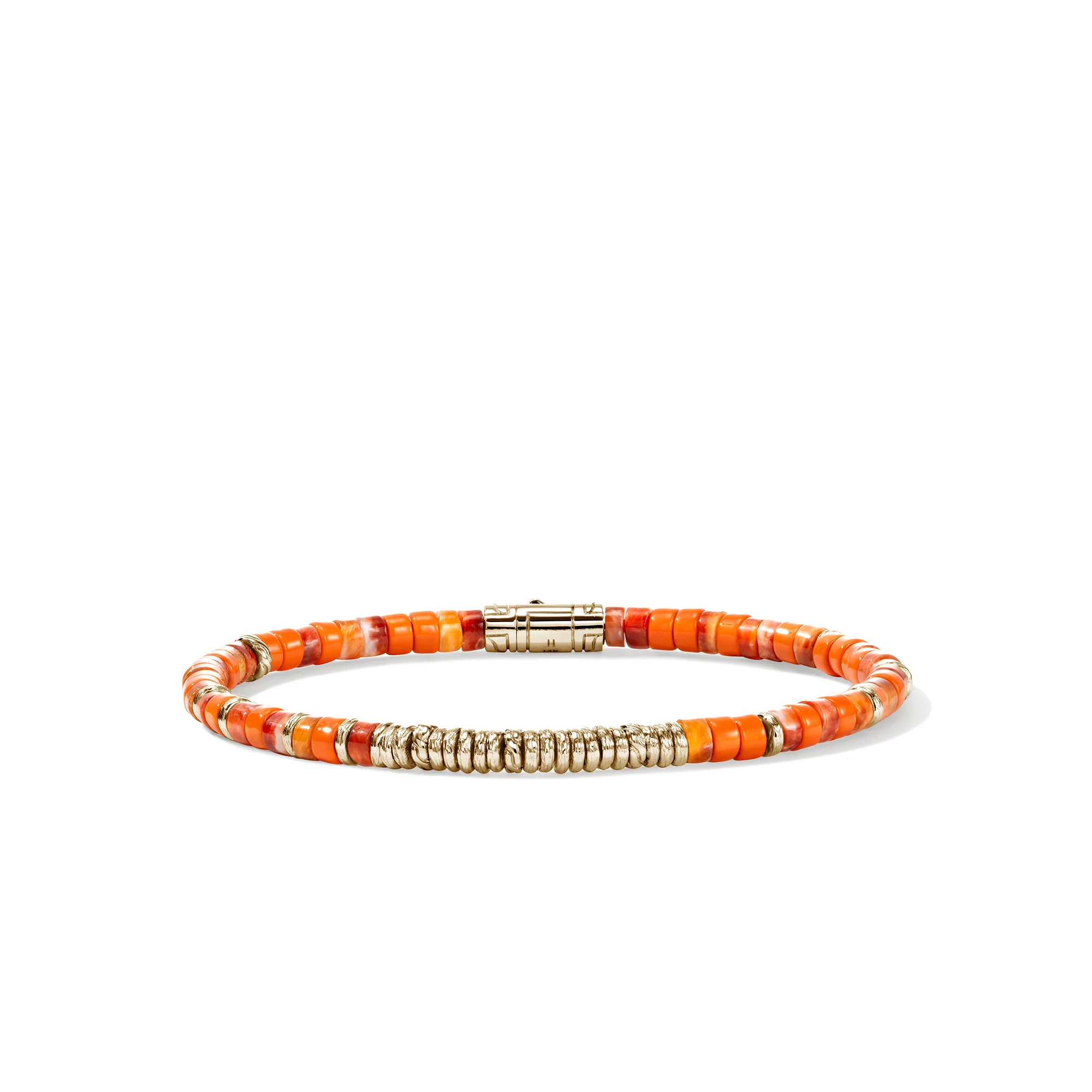 Heishi Bracelet, Gold, Sterling Silver|BUZZS290121OROYS
