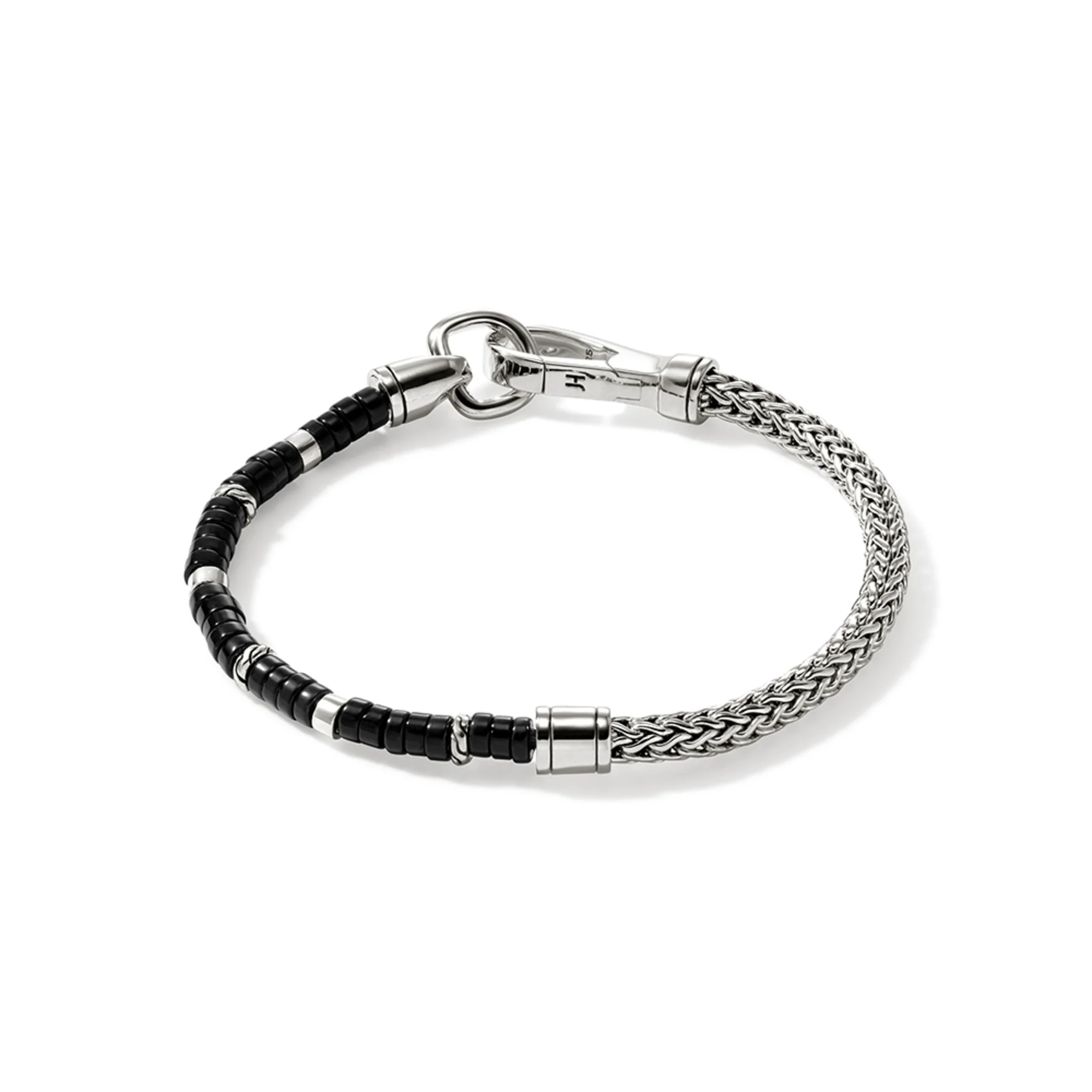Heishi Chain Bracelet, Sterling Silver, Hardstones|BUS9012521BON - Image 4