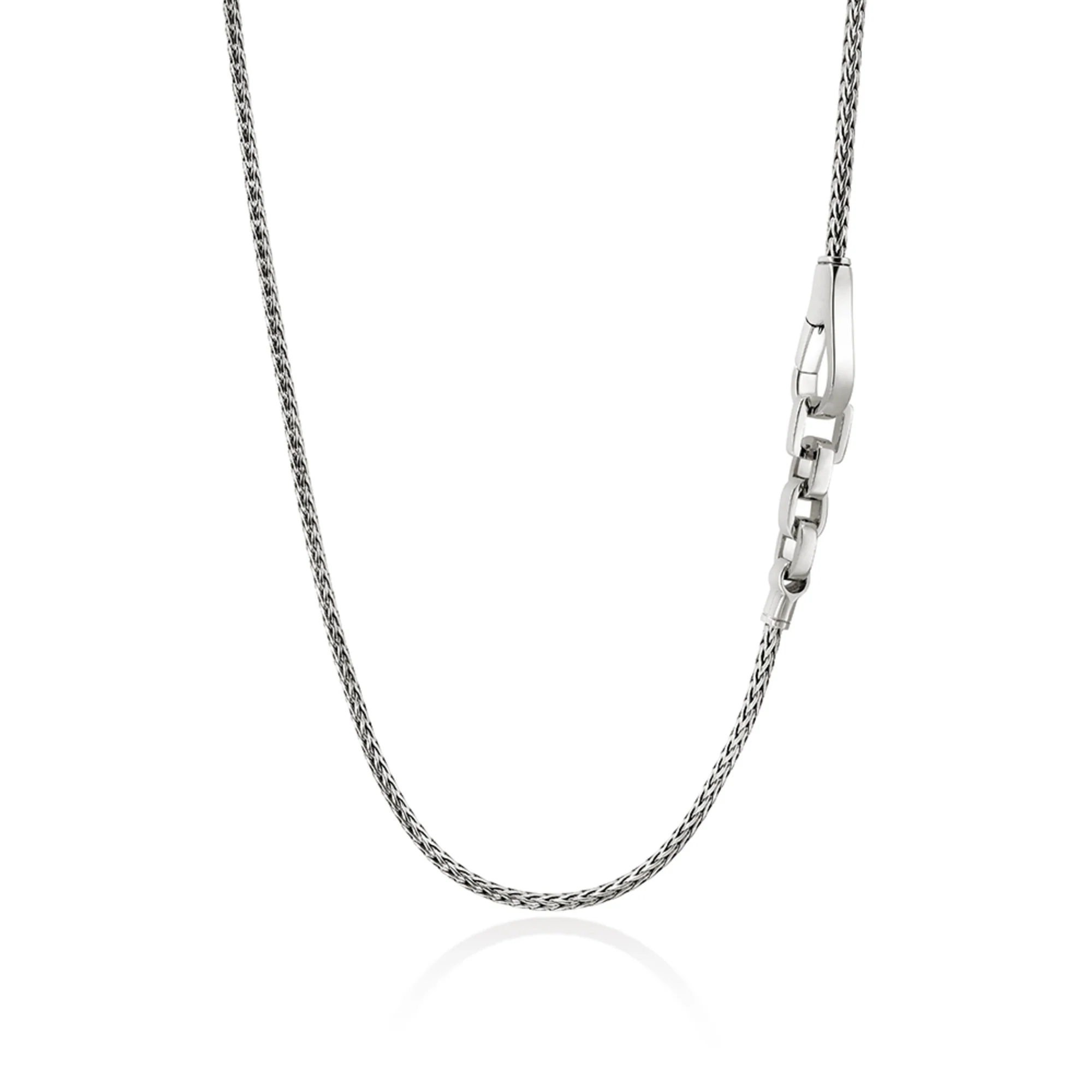 Hook Station Necklace, Sterling Silver, 3.5MM|NM901242 - Image 3