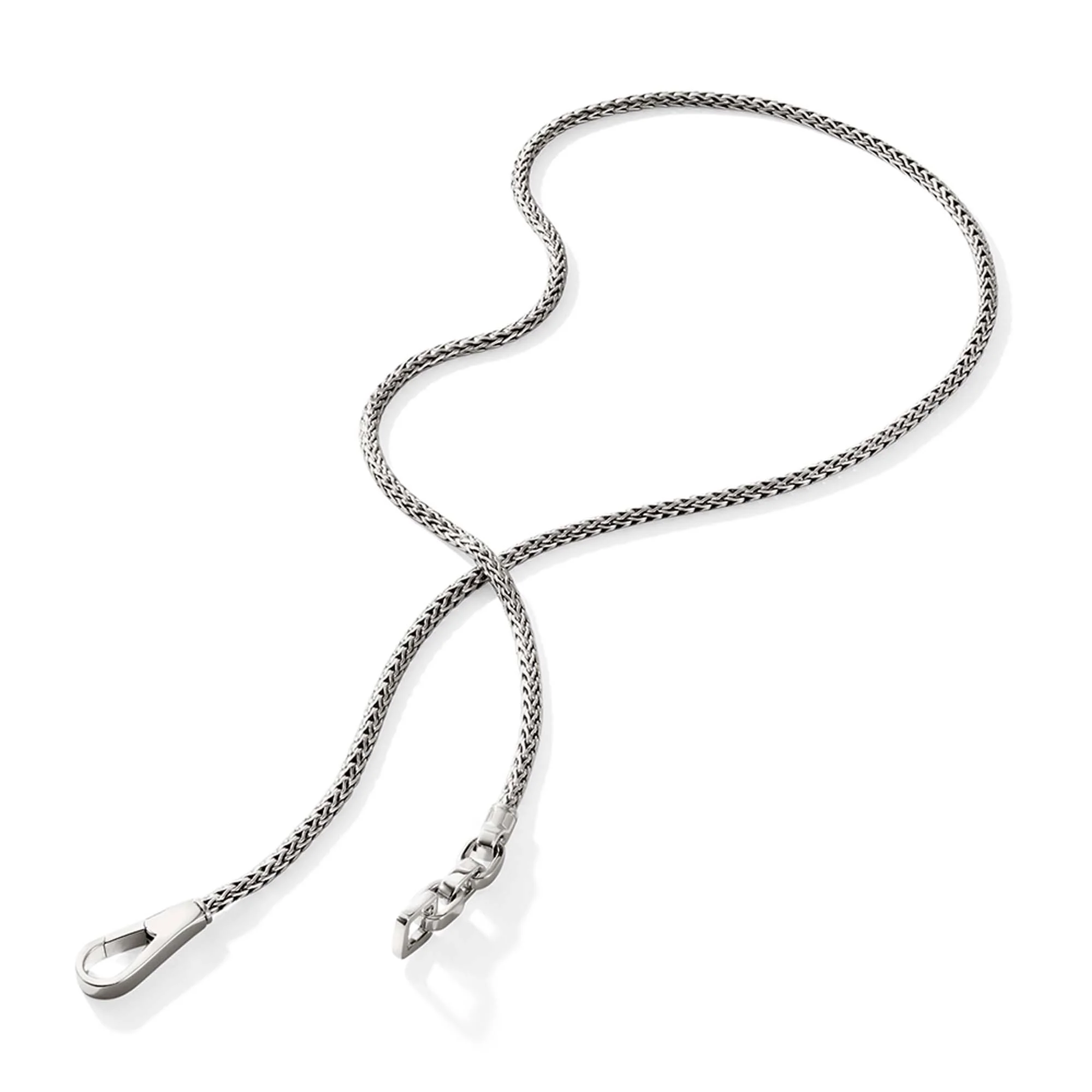 Hook Station Necklace, Sterling Silver, 3.5MM|NM901242 - Image 4