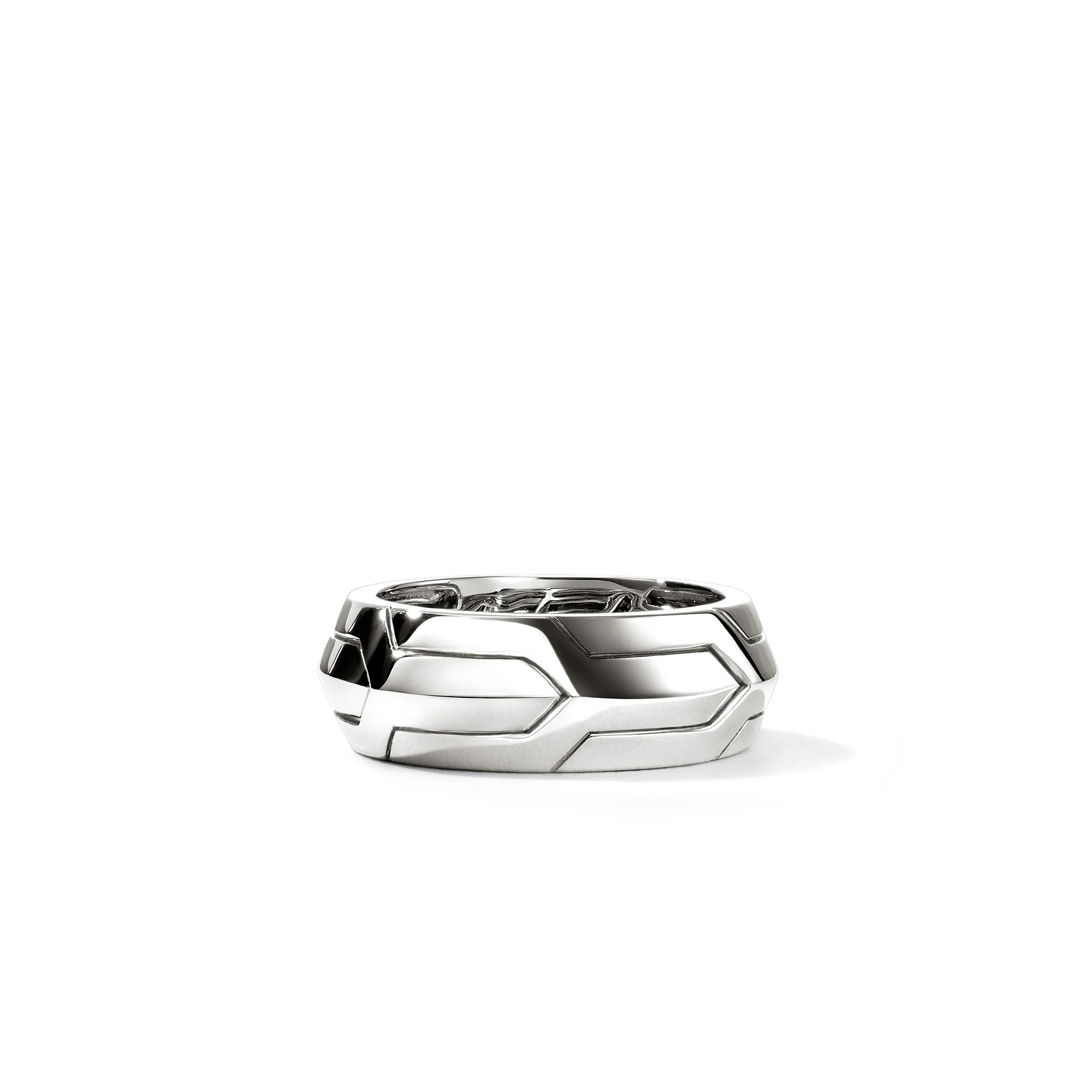Icon 50 Band Ring, Sterling Silver, 9MM|RM98741