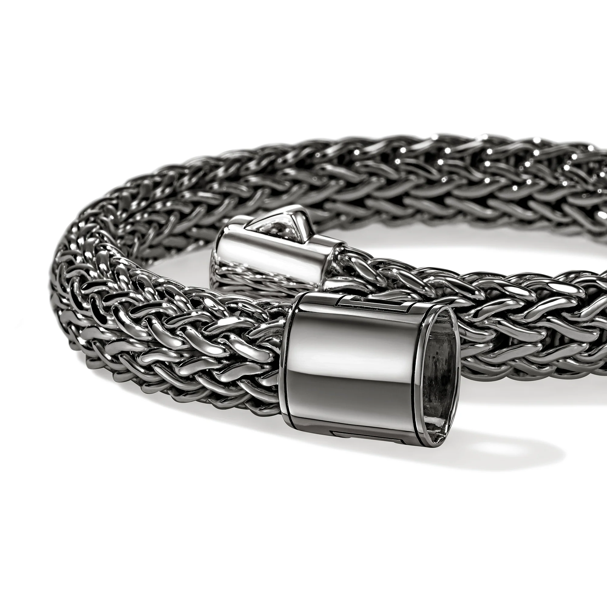 Icon Bracelet, Dark Silver, 10.5MM|BU999404BRD - Image 2