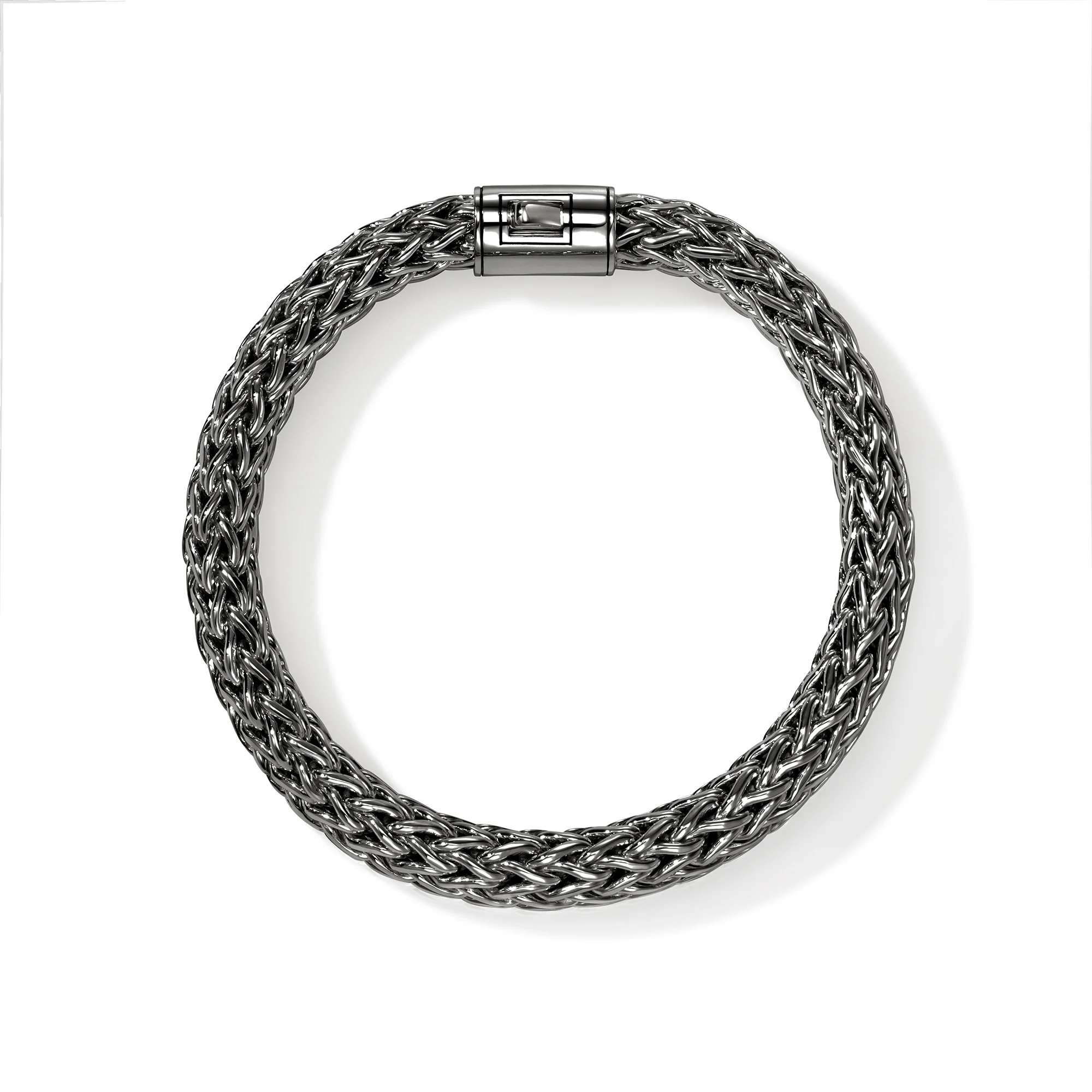 Icon Bracelet, Dark Silver, 10.5MM|BU999404BRD - Image 4