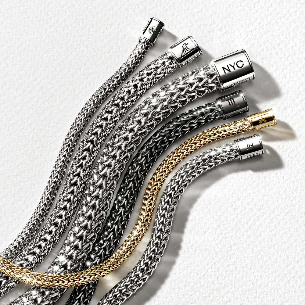 Icon Bracelet, Gold, Sterling Silver, 5MM|BUZZ990096 - Image 5