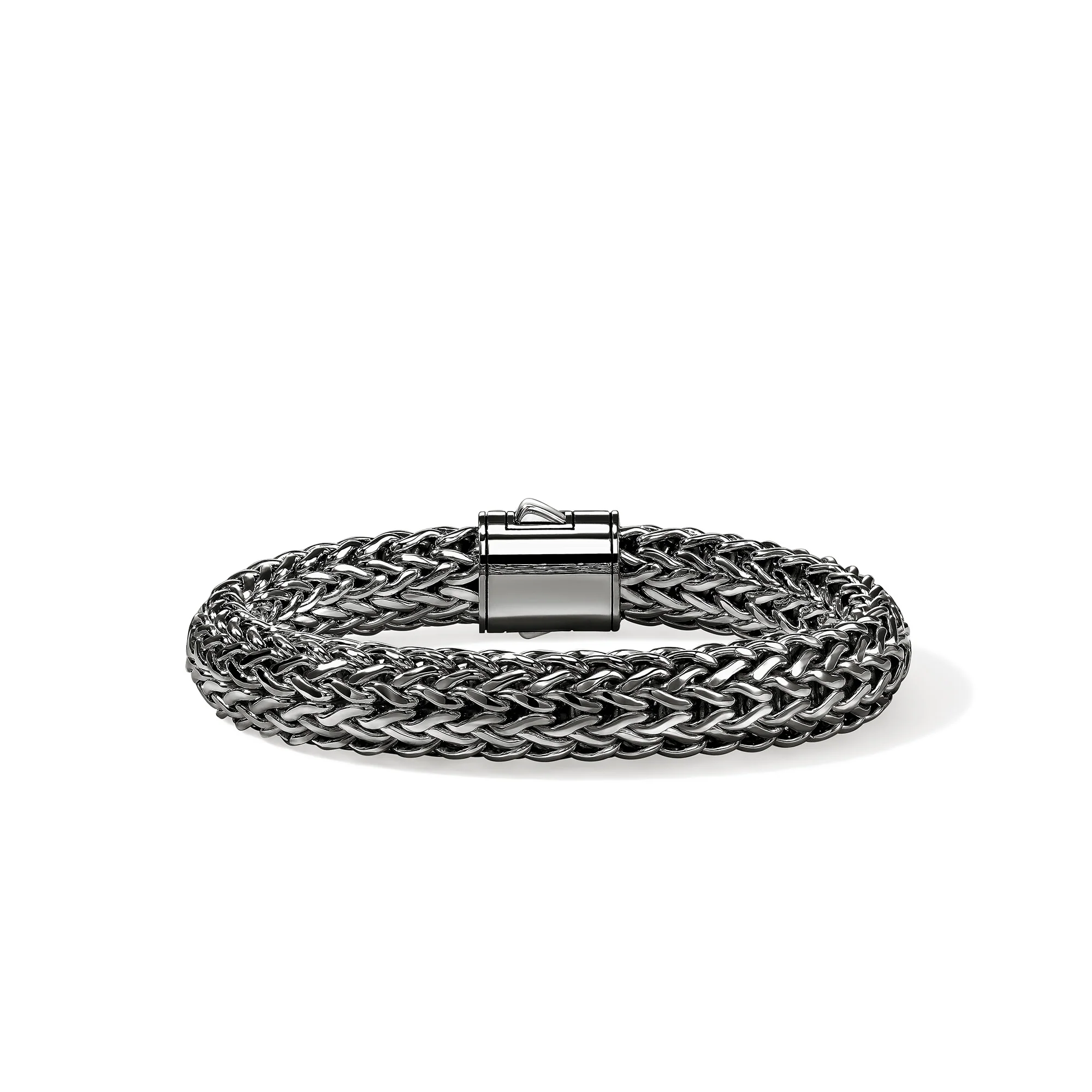 Icon Bracelet, Dark Silver, Gemstones, 10.5MM|BUS9994044BRDBLS - Image 4