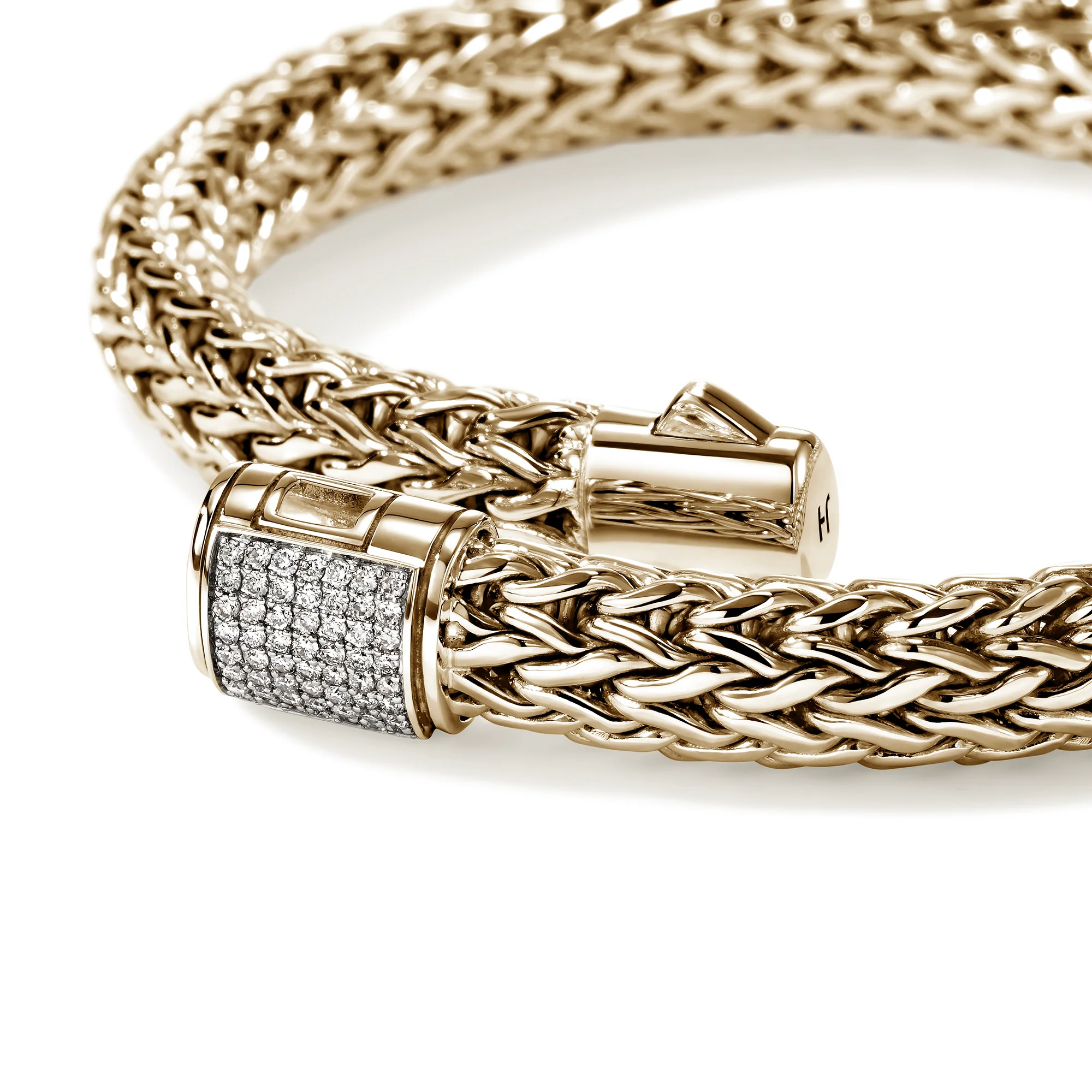 Icon Bracelet, Gold, Diamonds, 7.5MM|BUGGX9904002DI - Image 2