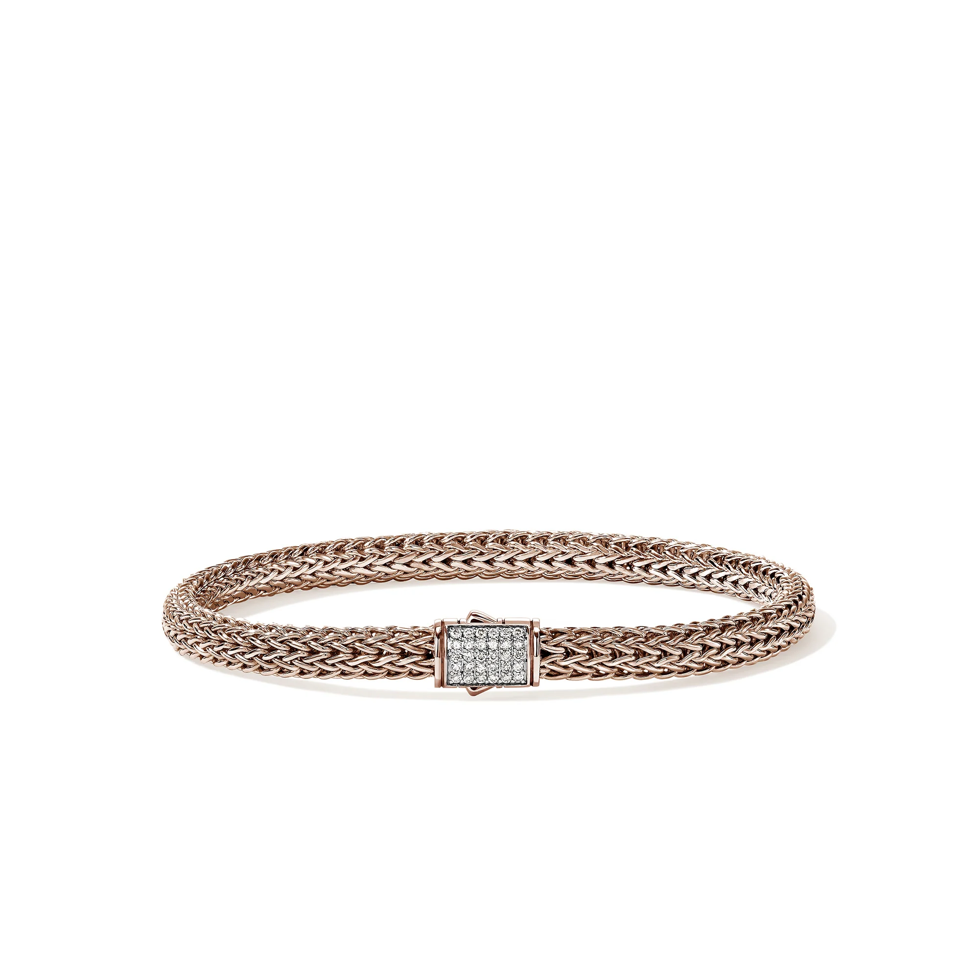 Icon Bracelet, Rose Gold, Diamonds, 5MM|BUGGX9900962RDI