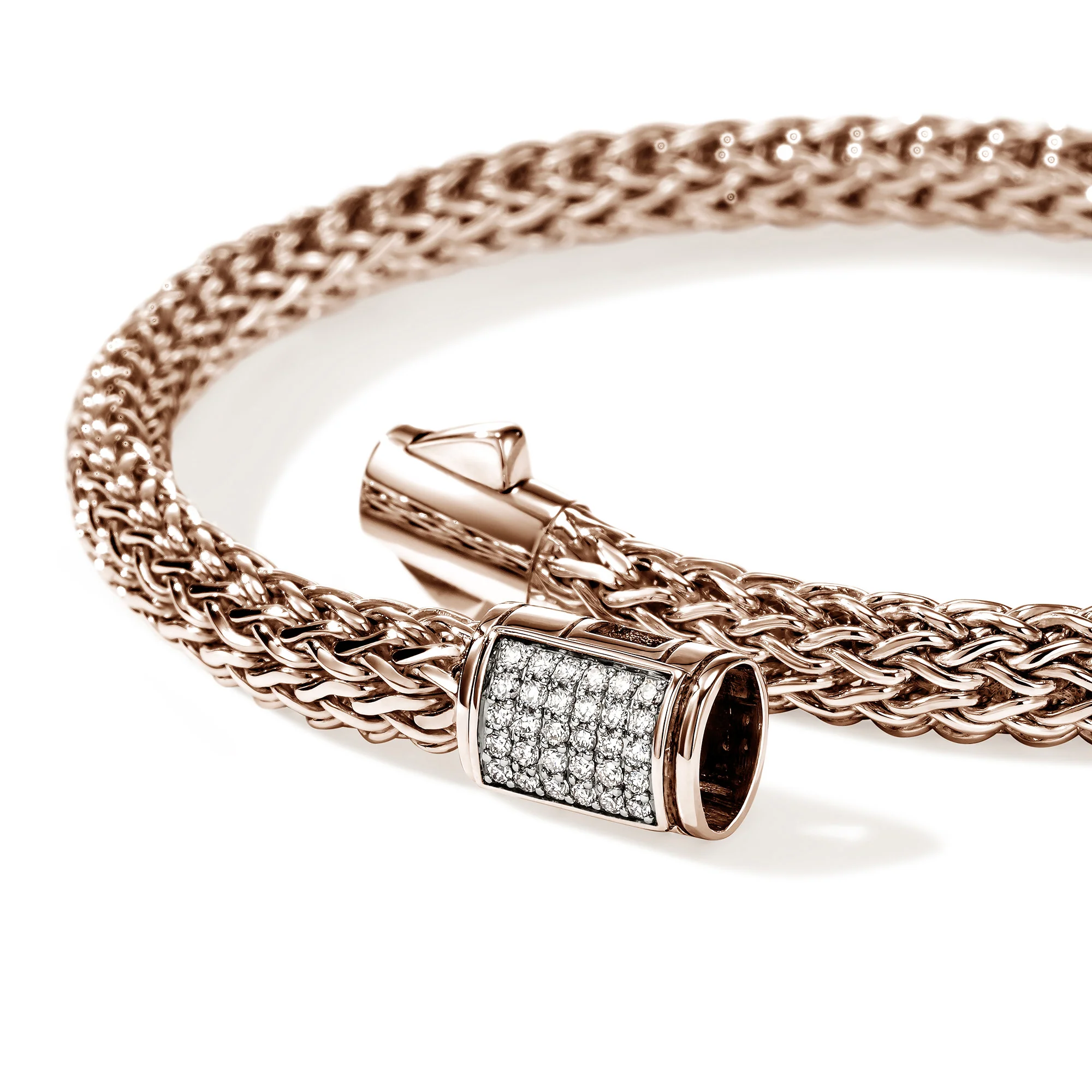 Icon Bracelet, Rose Gold, Diamonds, 5MM|BUGGX9900962RDI - Image 2