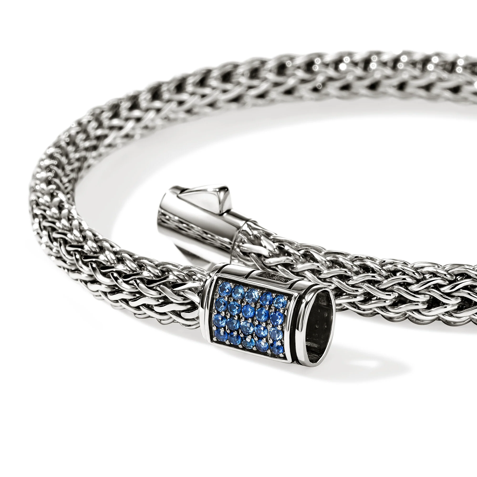 Icon Bracelet, Sterling Silver, Gemstones, 5MM|BUS9900964BSP - Image 2