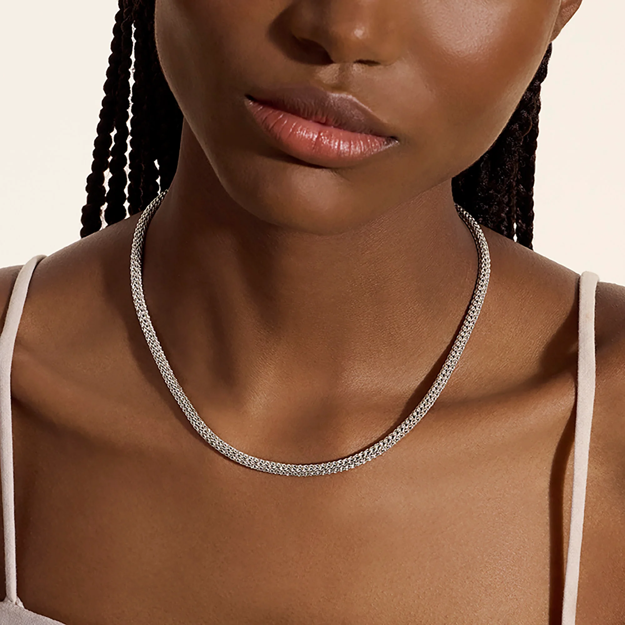 Icon Necklace, Sterling Silver, 5MM|NB990096 - Image 3