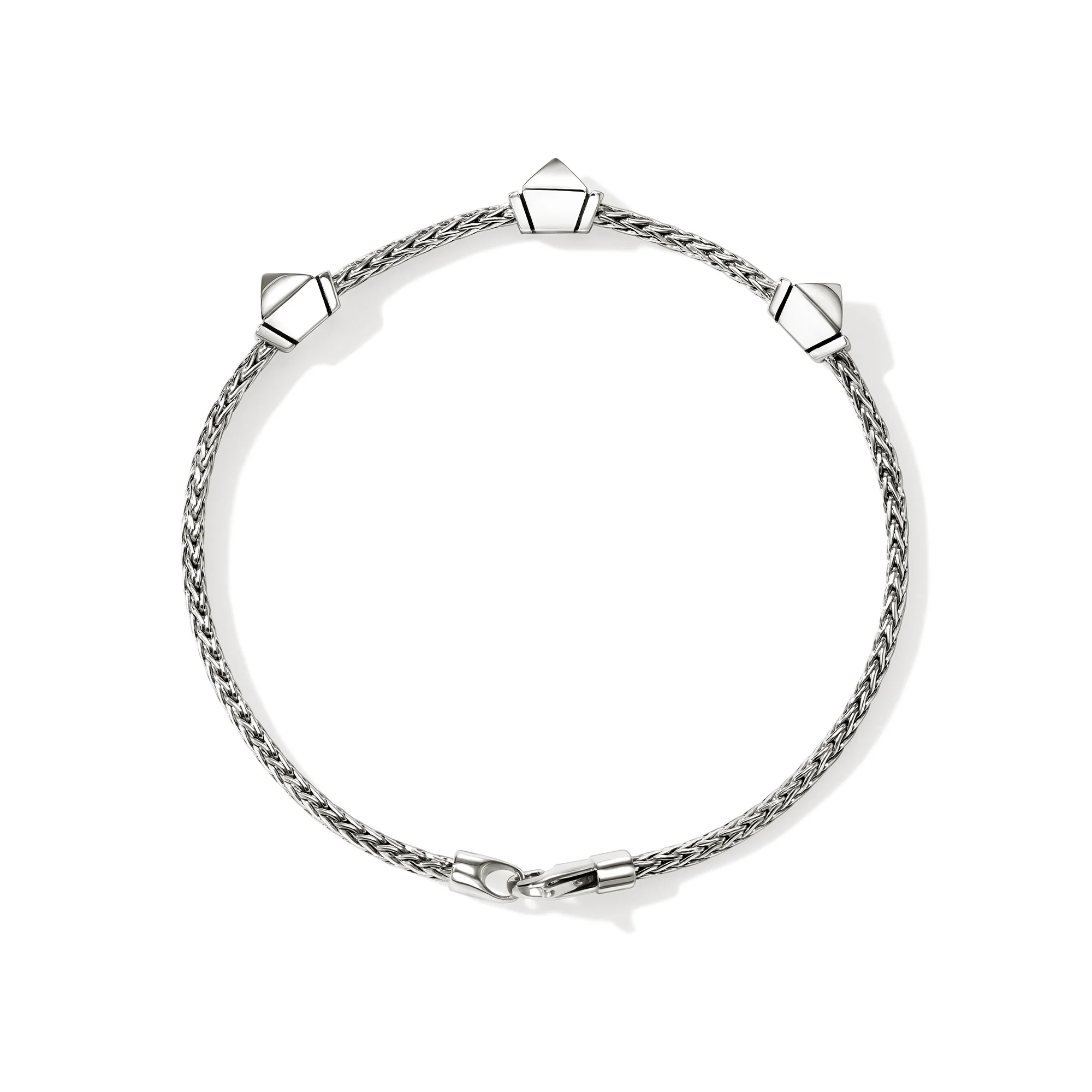 Icon Stud Bracelet, Sterling Silver,  2.5MM|BU98997 - Image 3