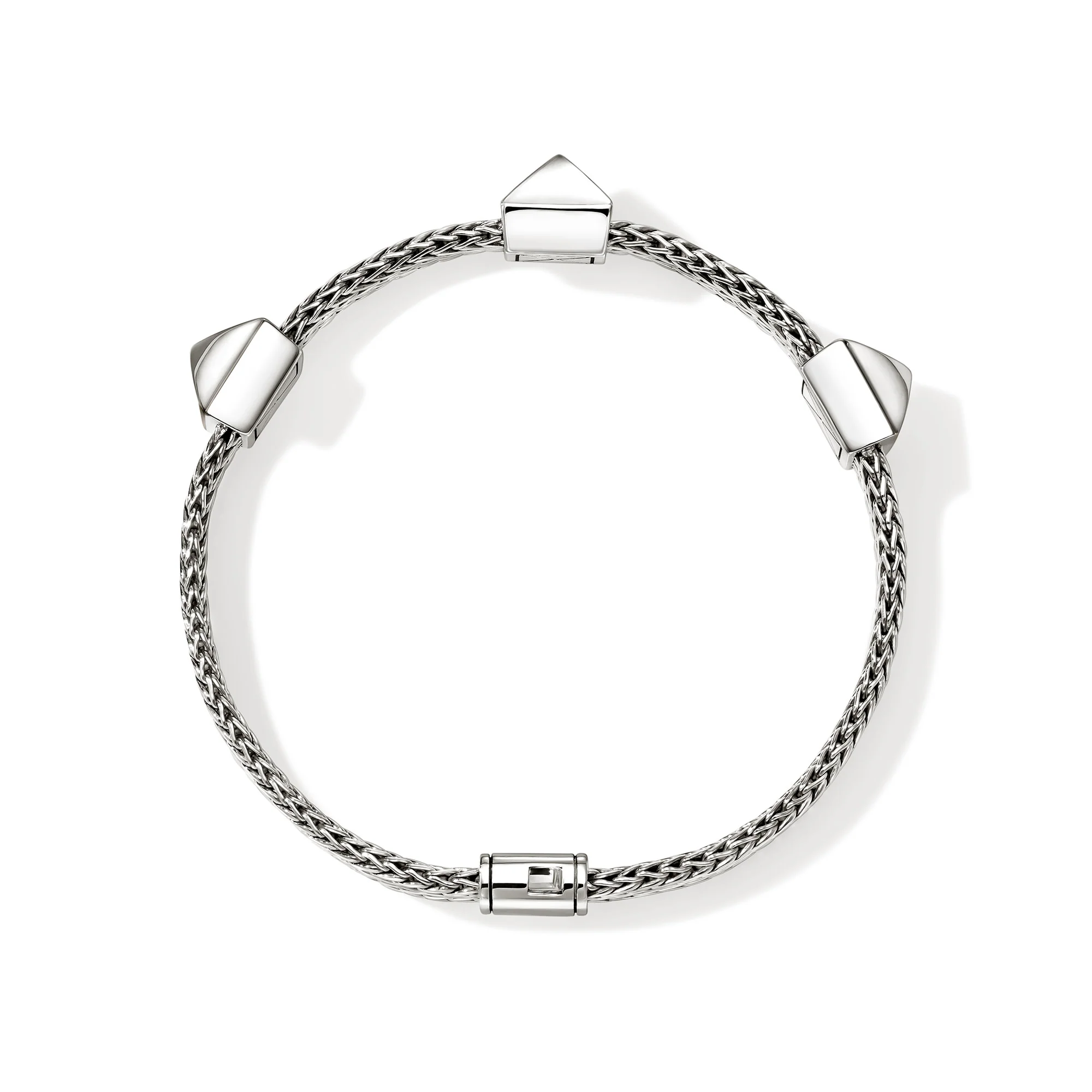 Icon Stud Bracelet, Sterling Silver, 6MM|BU98995 - Image 3