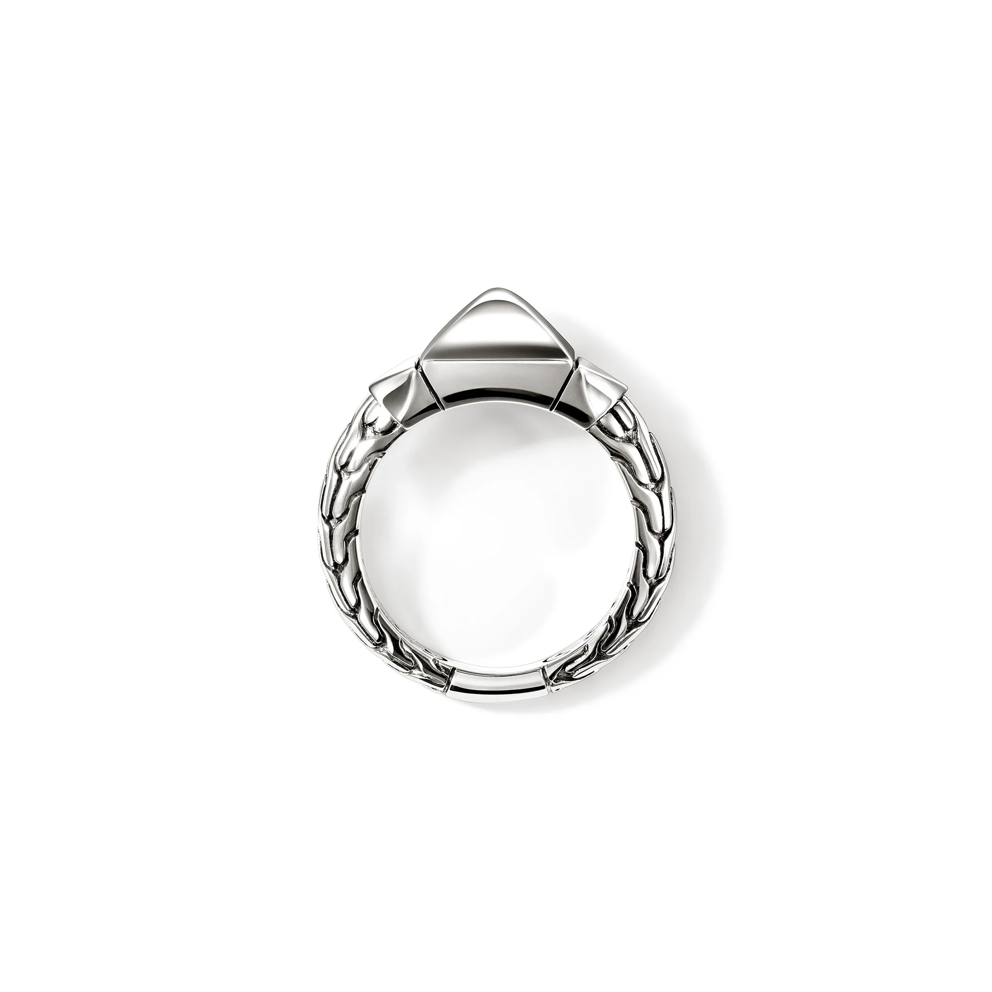 Icon Stud Ring, Sterling Silver, 9MM|RB97202 - Image 3