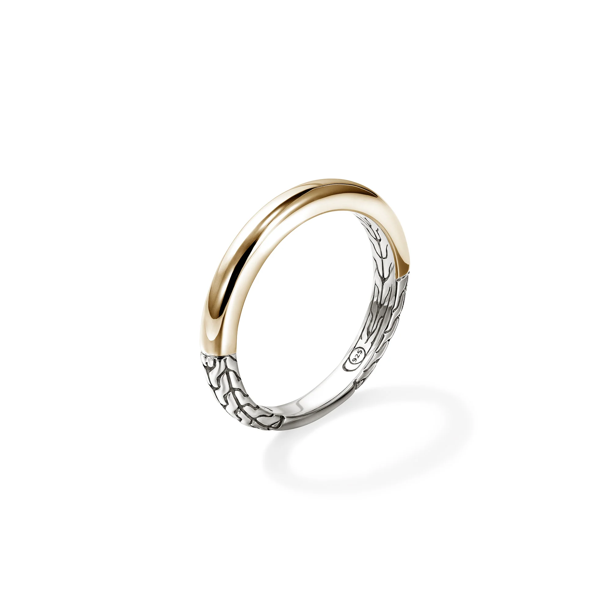 JH Essential Band Ring, Gold, Sterling Silver, 3MM|RZZ98712 - Image 3