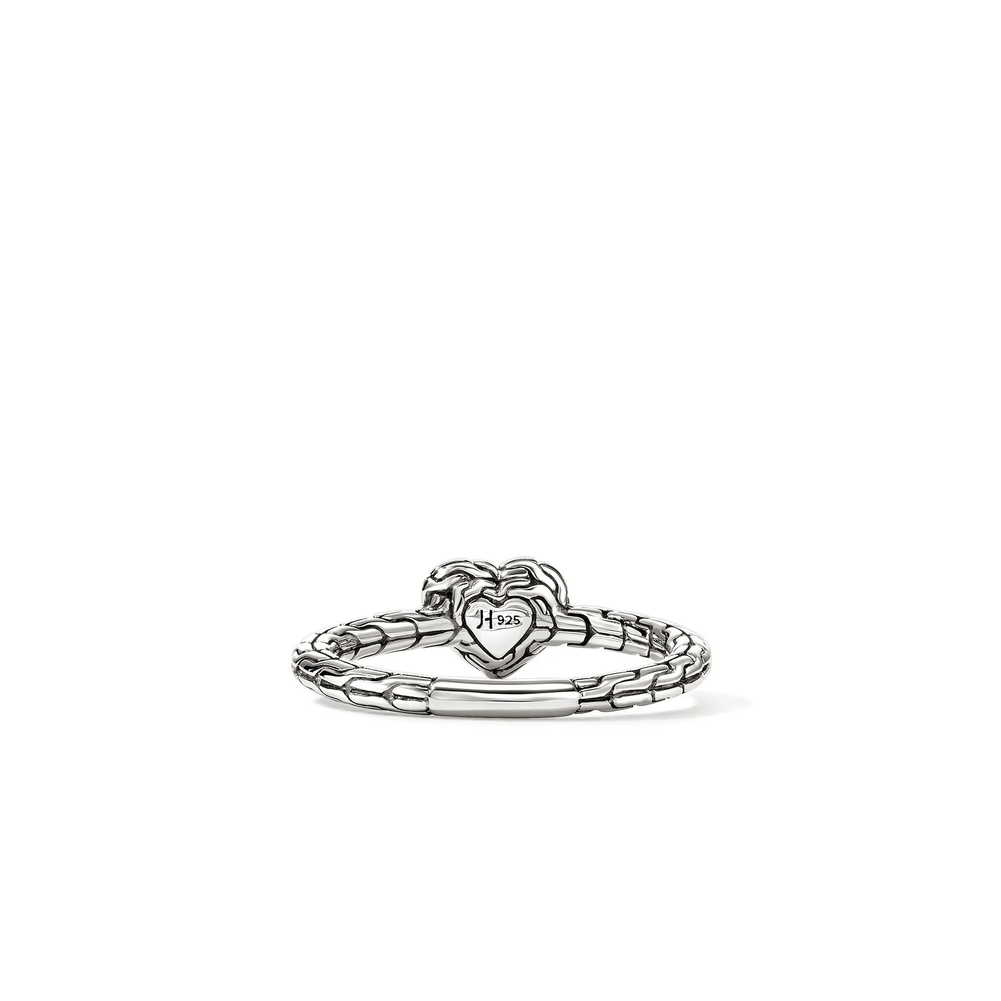 JH Essential Heart Ring, Sterling Silver, Diamonds|RBP989762DI - Image 3