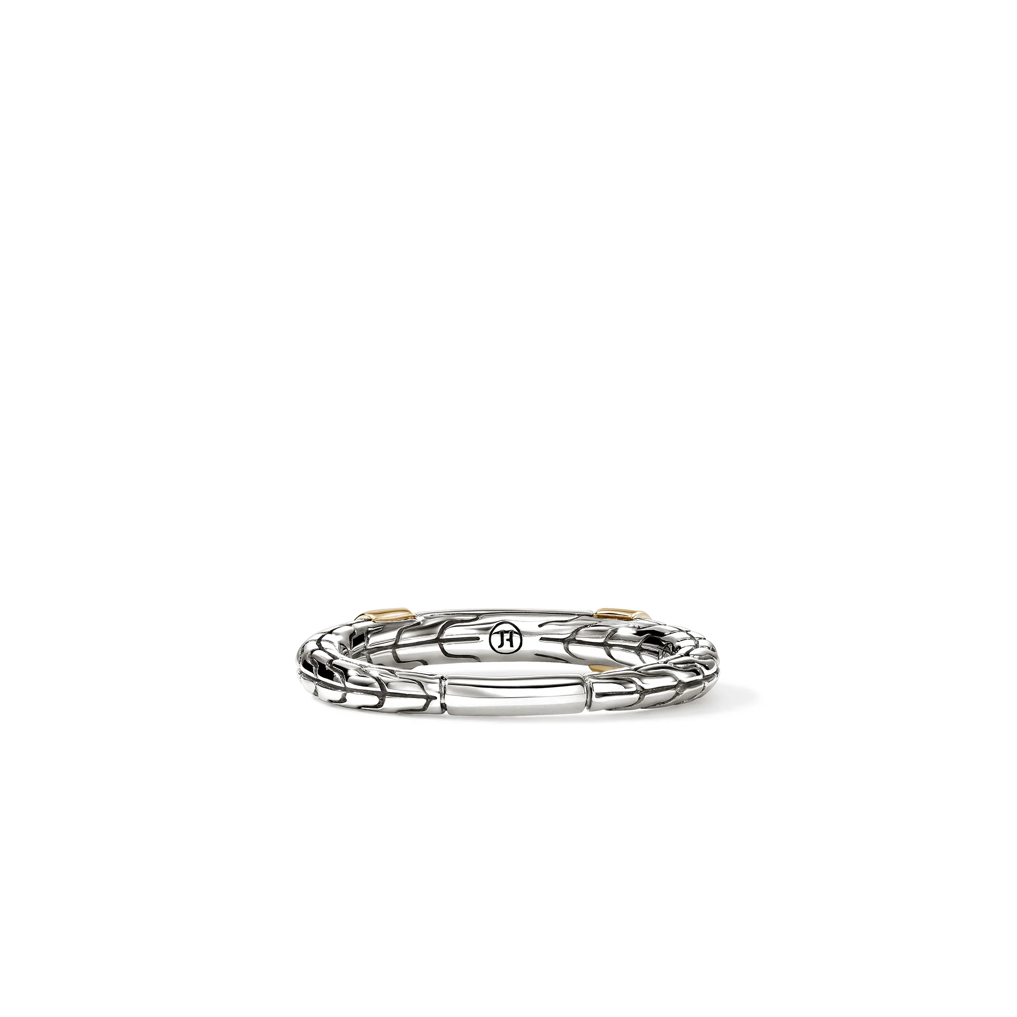 JH Essential Pave Ring, Gold, Sterling Silver, Diamonds, 3MM|RZZP988692DI - Image 3