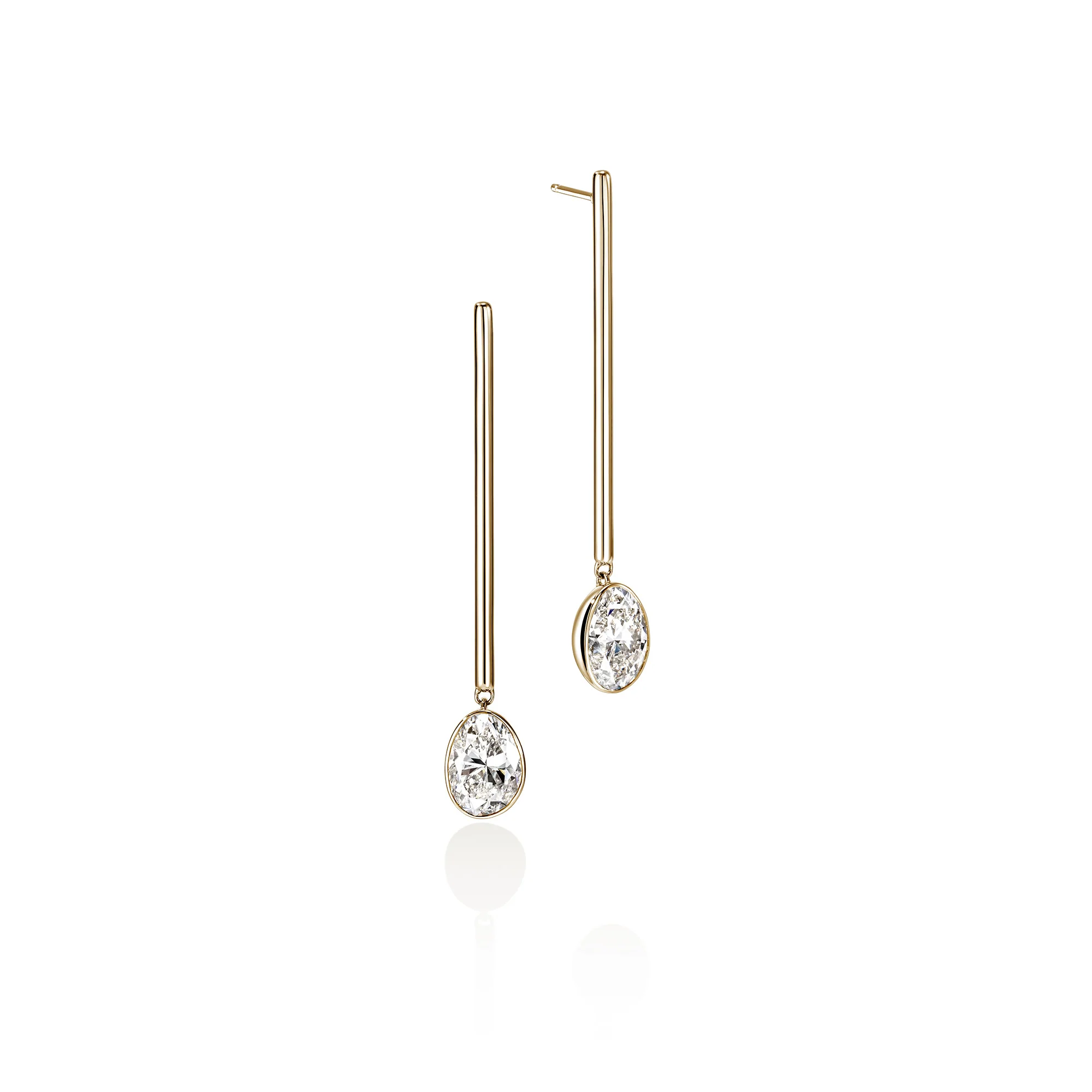 JH Lovestruck⢠Drop Earrings, Gold, Diamonds, 5.0TCW|EGGX43023LGD