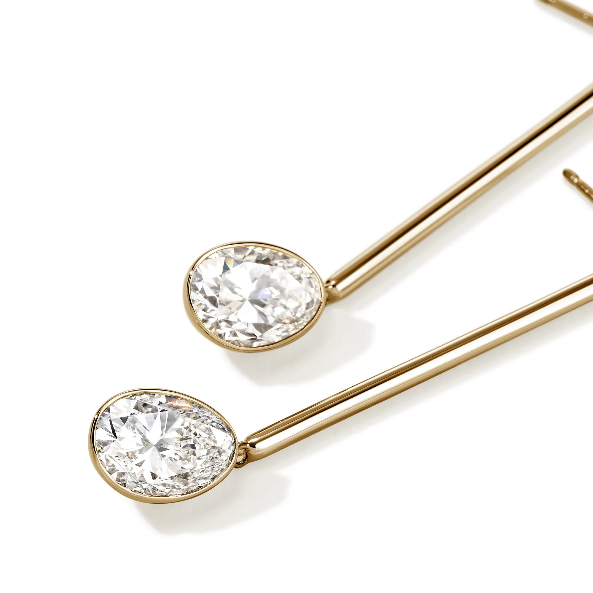JH Lovestruck⢠Drop Earrings, Gold, Diamonds, 5.0TCW|EGGX43023LGD - Image 2
