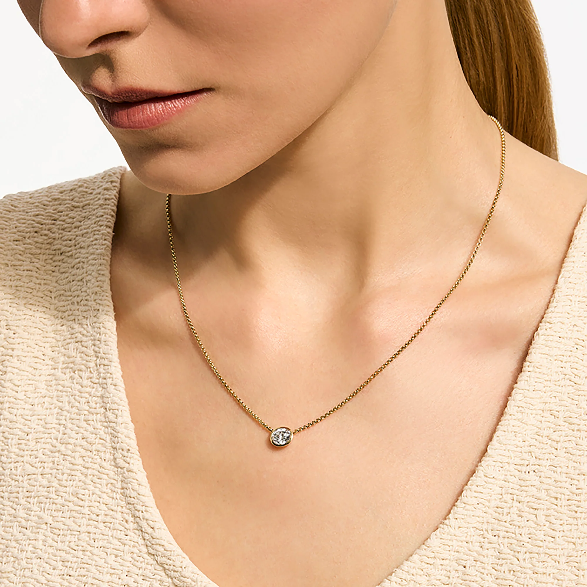 JH Lovestruck™ Necklace, Gold, Diamond, 1.25TCW|NGGX43001LGD - Image 4