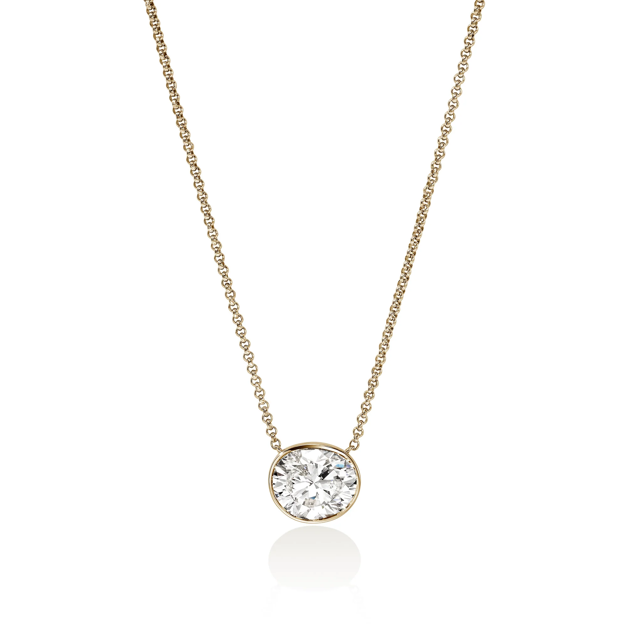 JH Lovestruck⢠Necklace, Gold, Diamond, 4.0TCW|NGGX43003LGD