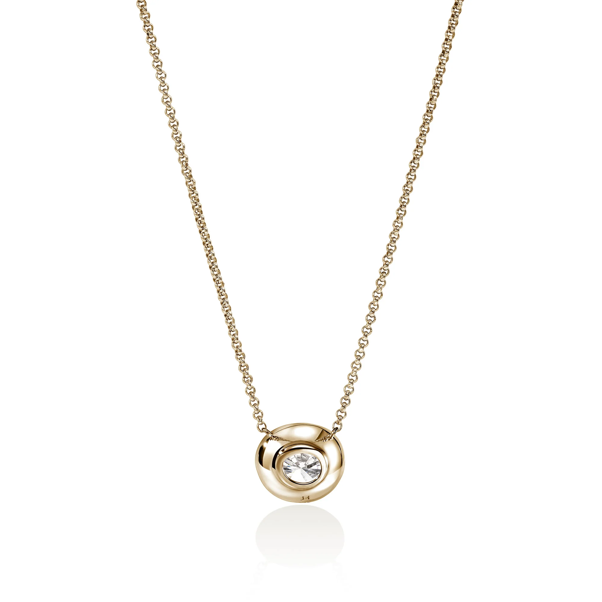 JH Lovestruck⢠Necklace, Gold, Diamond, 4.0TCW|NGGX43003LGD - Image 3
