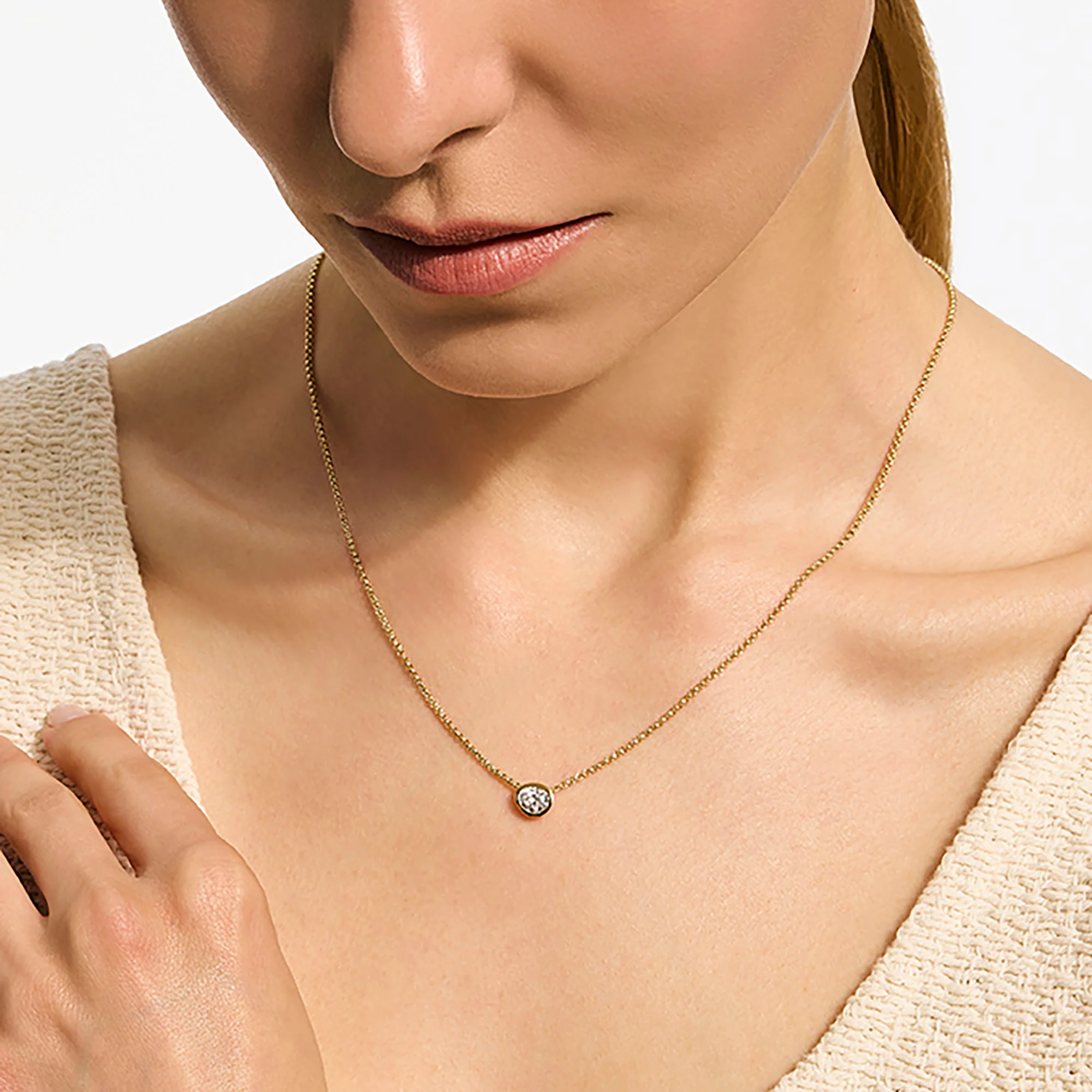 JH Lovestruck⢠Necklace, Gold, Diamond, .75TCW|NGGX43000LGD - Image 4