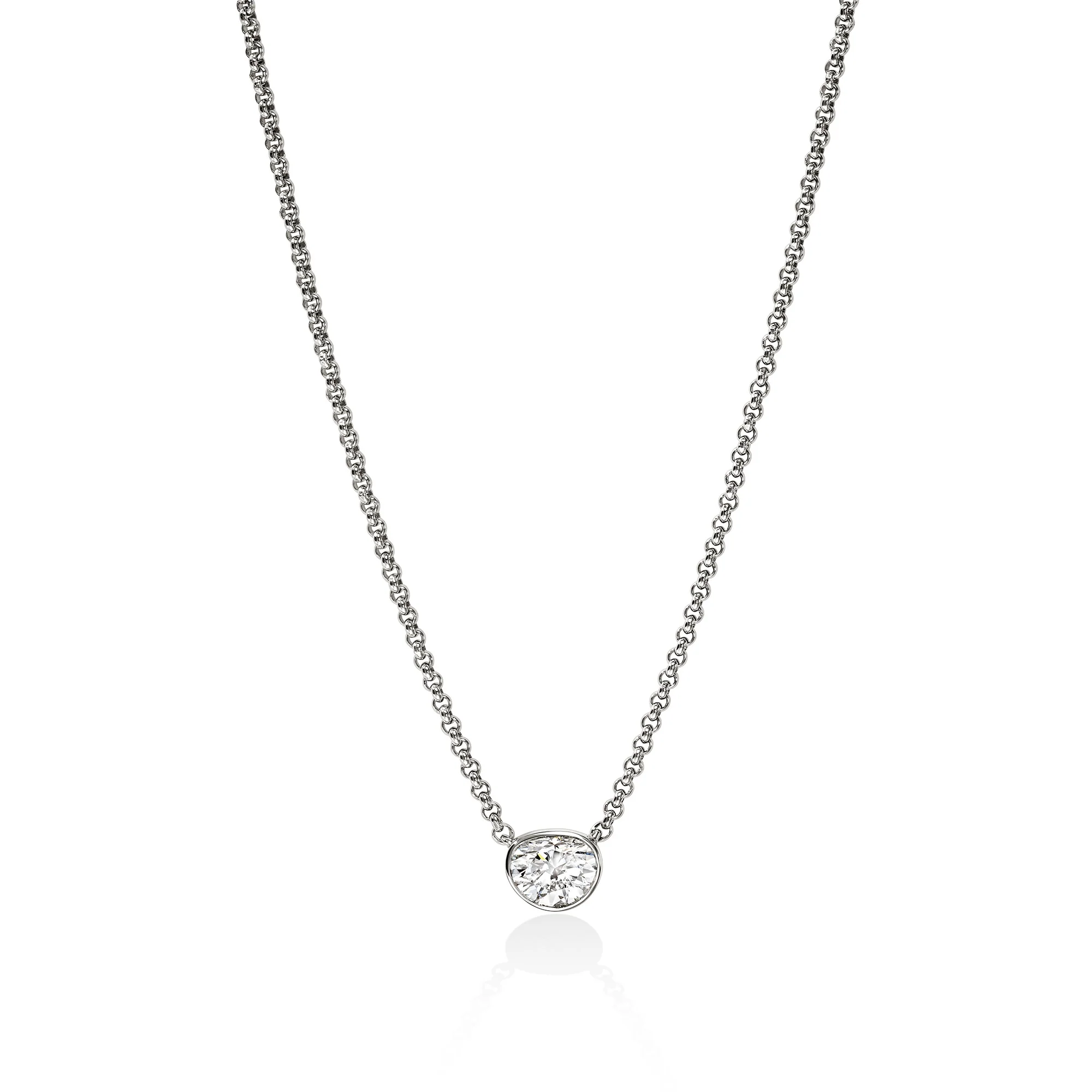 JH Lovestruck⢠Necklace, Sterling Silver, Diamond, .75TCW|NBP43000LGD