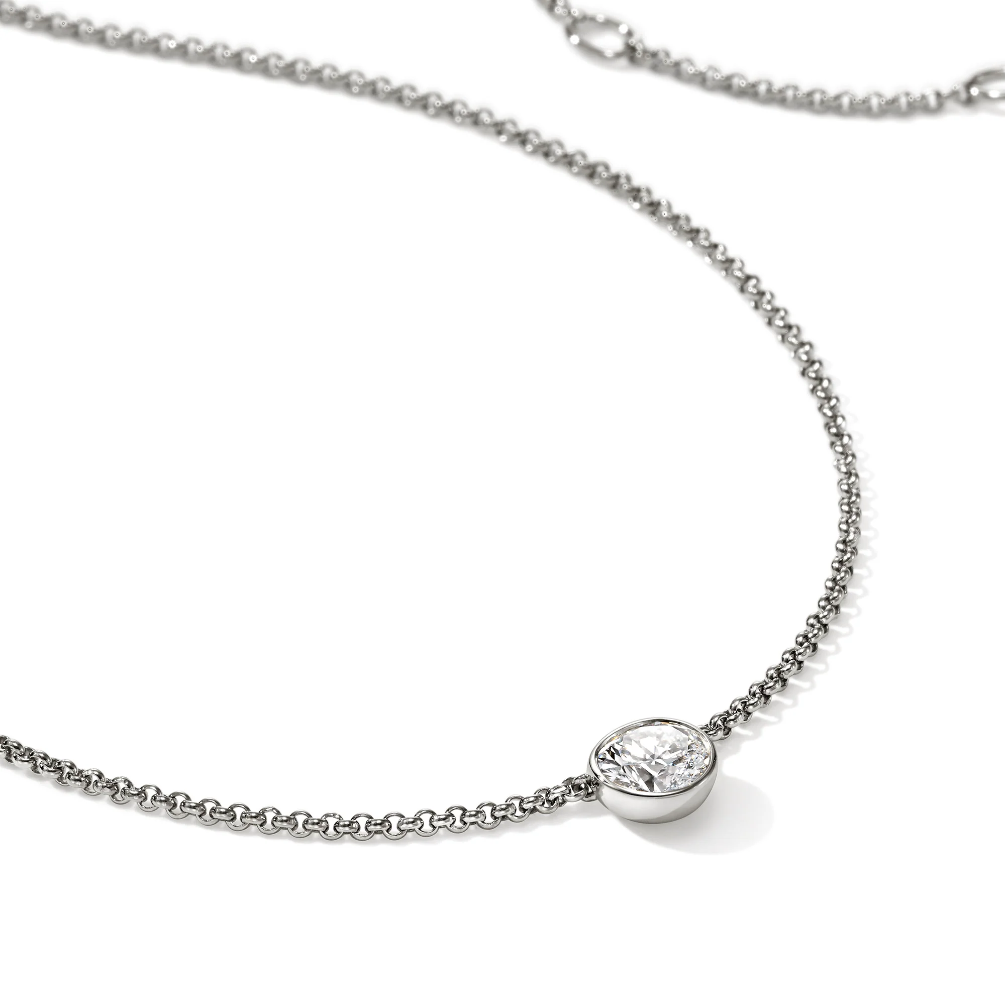 JH Lovestruck⢠Necklace, Sterling Silver, Diamond, .75TCW|NBP43000LGD - Image 2