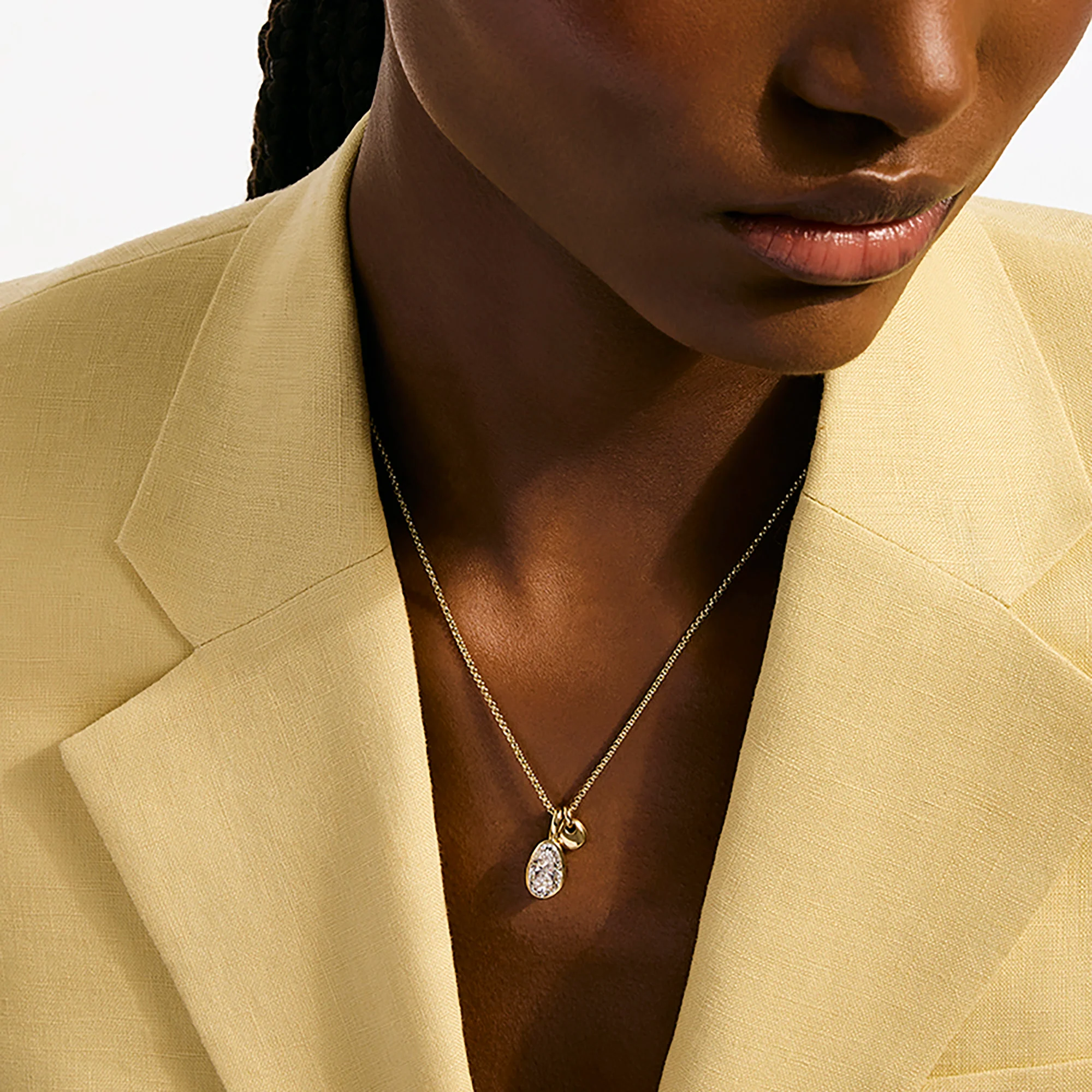 JH Lovestruck⢠Pendant Necklace, Gold, Diamond, 3.25TCW|NGGX43017LGD - Image 4