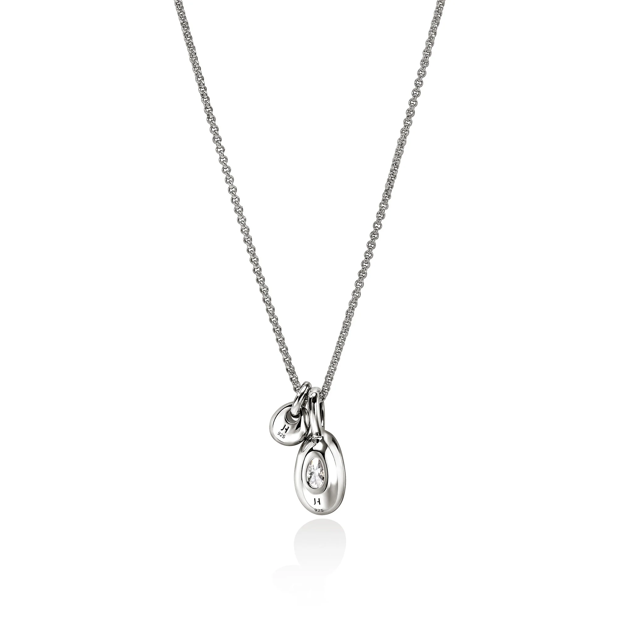 JH Lovestruck™ Pendant Necklace,  Sterling Silver, Diamond, 3.25TCW|NBP43017LGD - Image 3