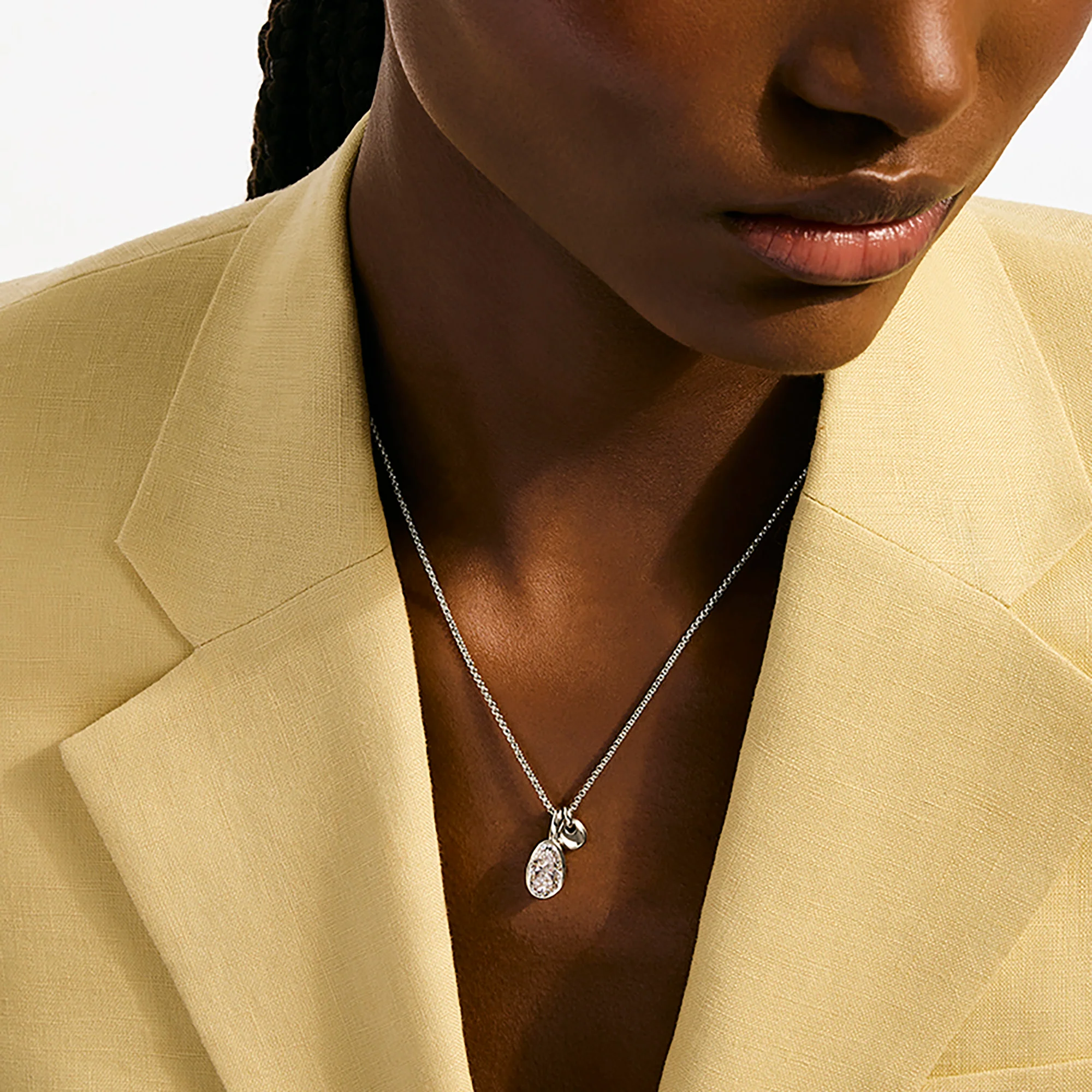 JH Lovestruck™ Pendant Necklace,  Sterling Silver, Diamond, 3.25TCW|NBP43017LGD - Image 4