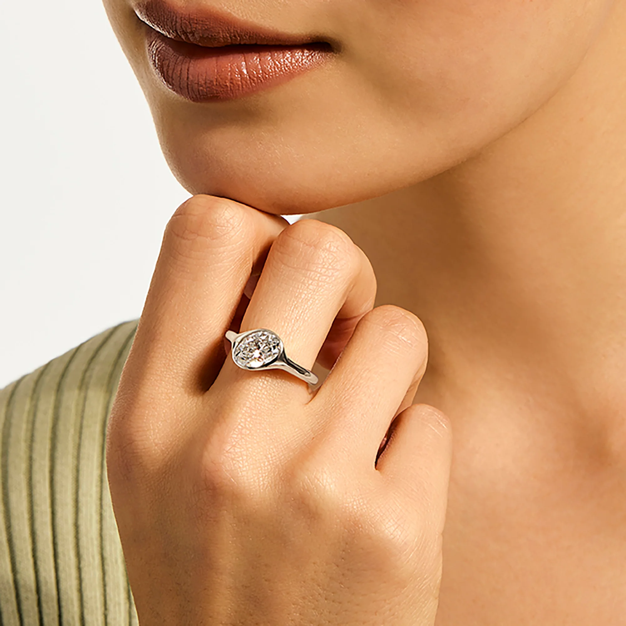 JH Lovestruck™ Ring, Sterling Silver, Diamond, 2.5TCW|RBP43011LGD - Image 5