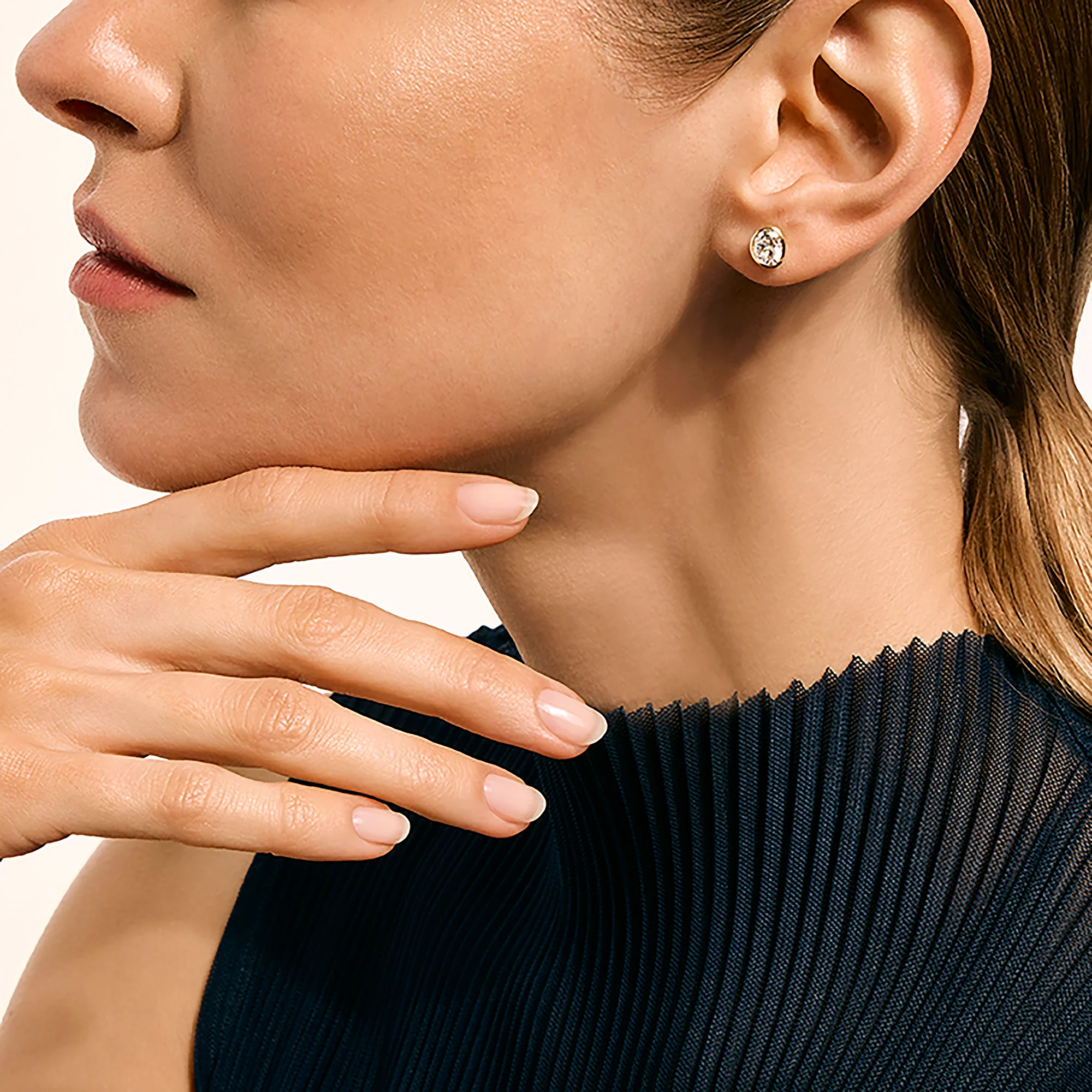 JH Lovestruck⢠Stud Earrings, Gold, Diamonds, 1.5TCW|EGGX43008LGD - Image 4