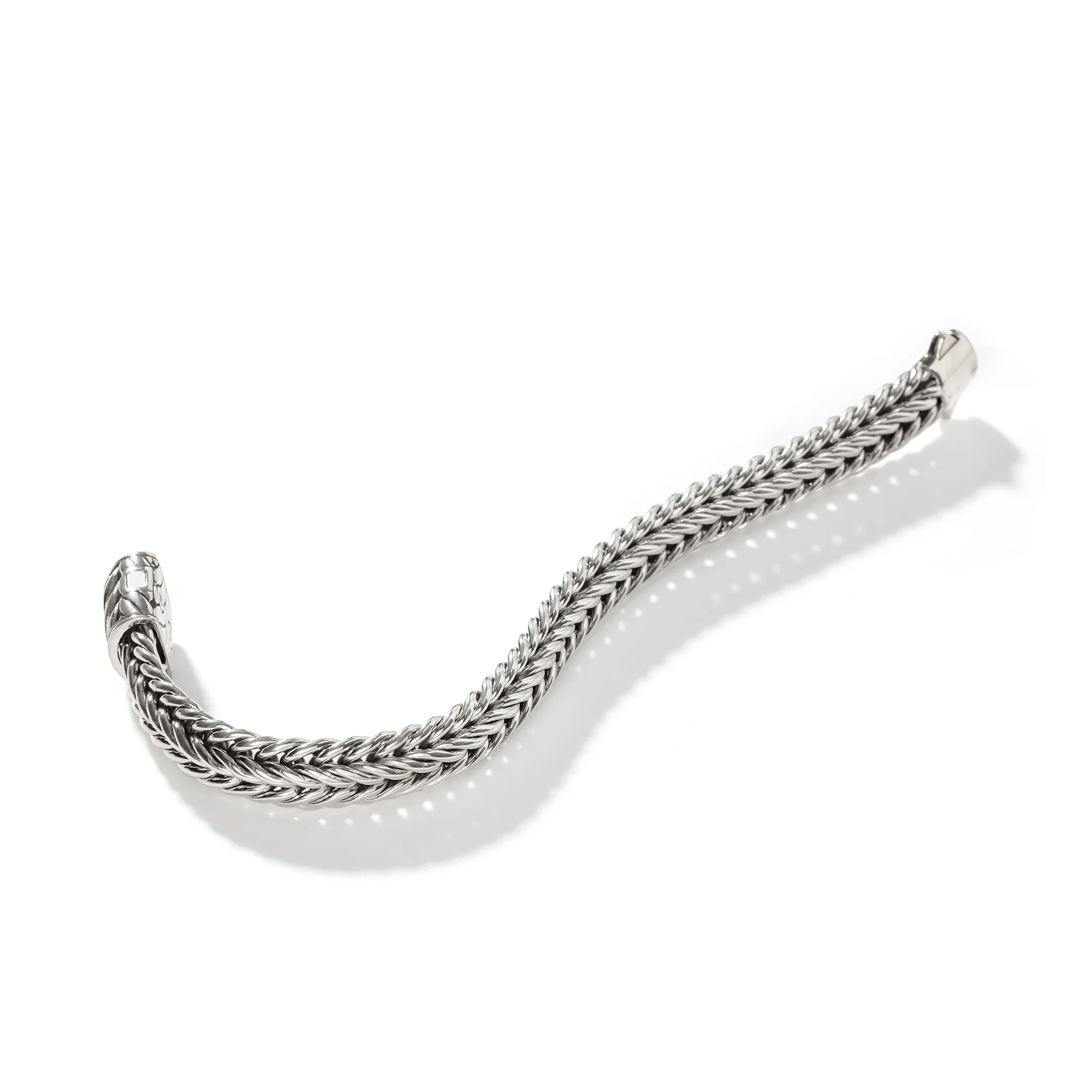 Icon Chevron Bracelet, Sterling Silver, 12MM|BU90609 - Image 3