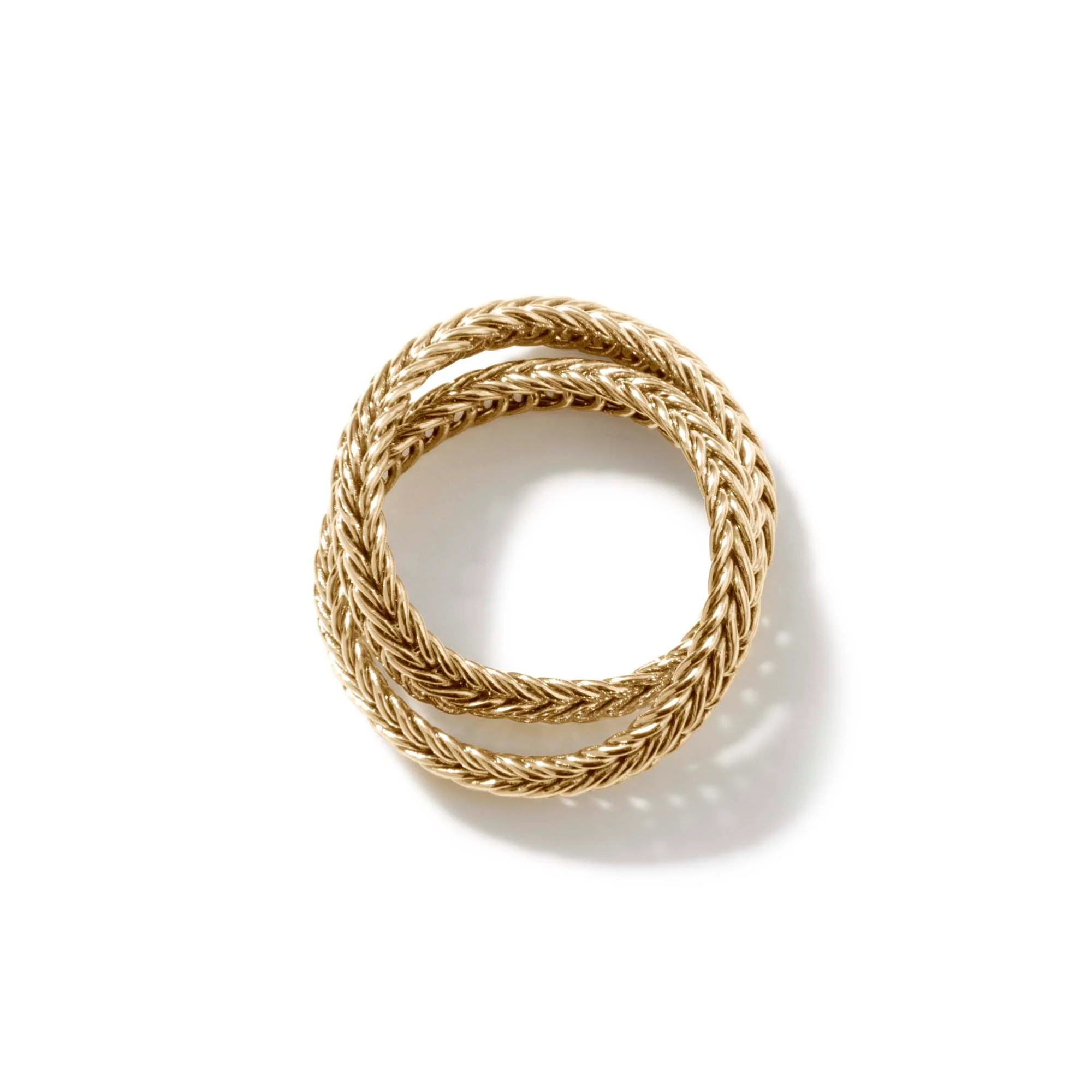 Icon Chevron Crossover Ring, Gold, 4.5MM|RGG900825 - Image 4