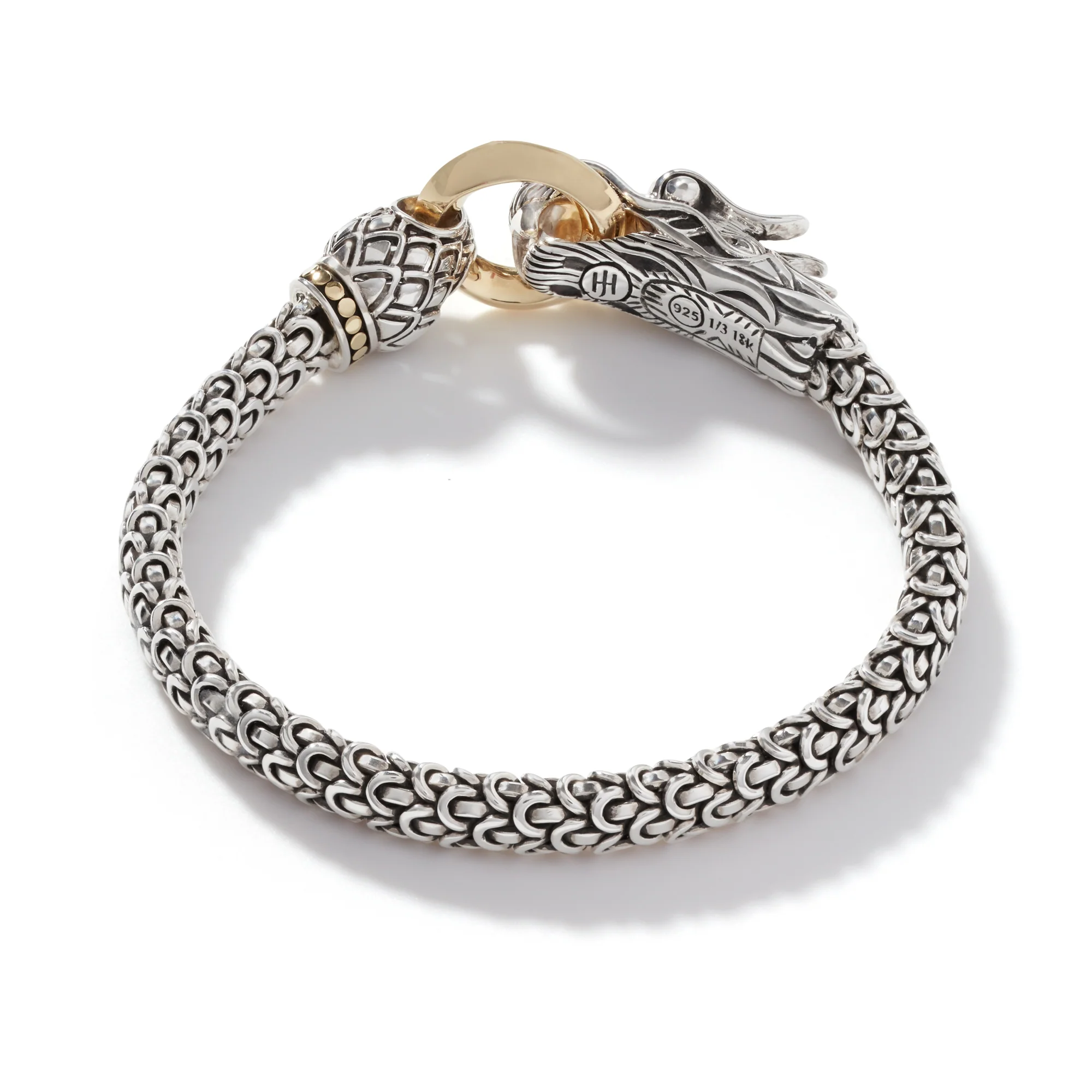 Naga Bracelet, Gold, Sterling Silver, 6MM|BZ65032 - Image 4