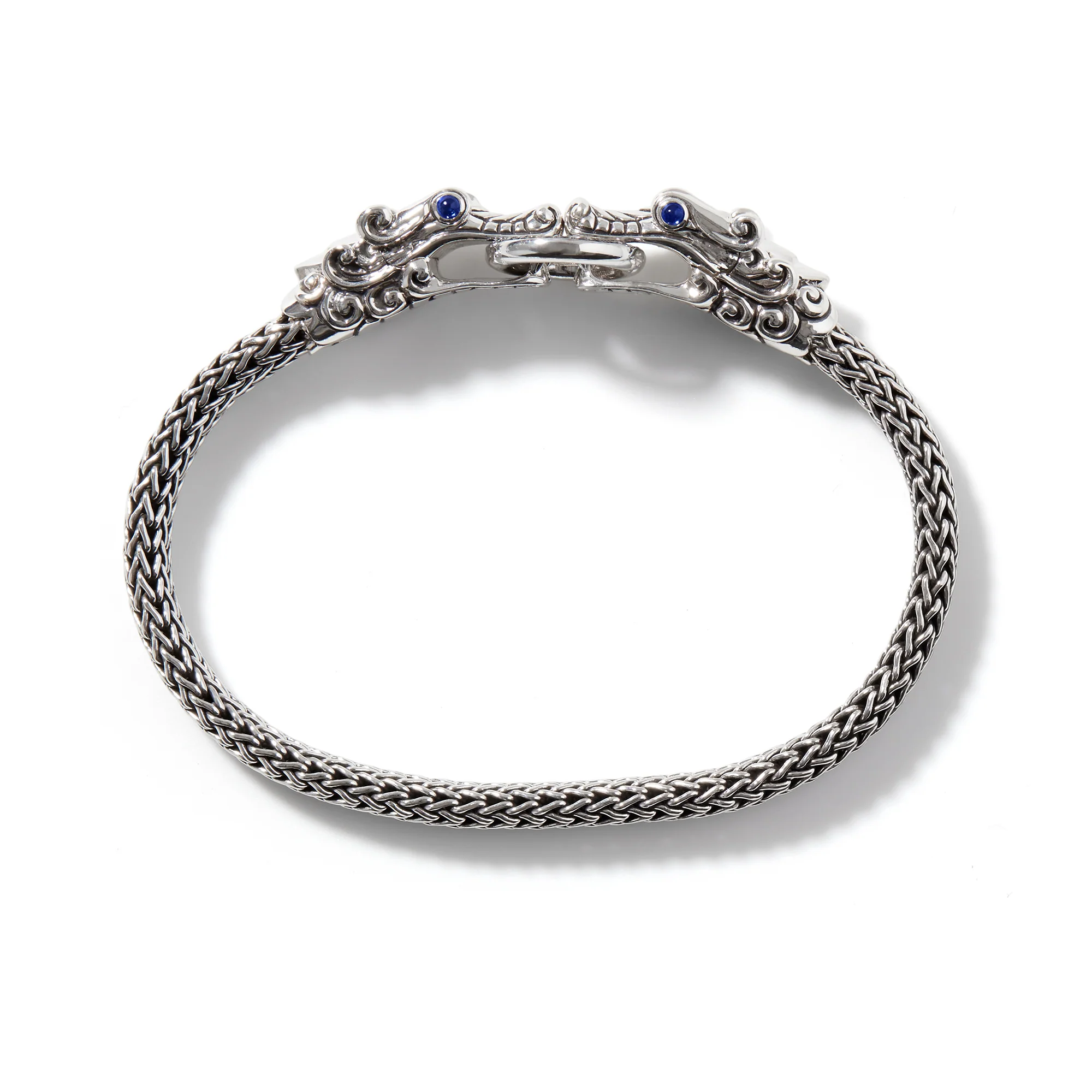 Naga Bracelet, Sterling Silver, Pavé, 5MM|BBS601884BLSBN - Image 5