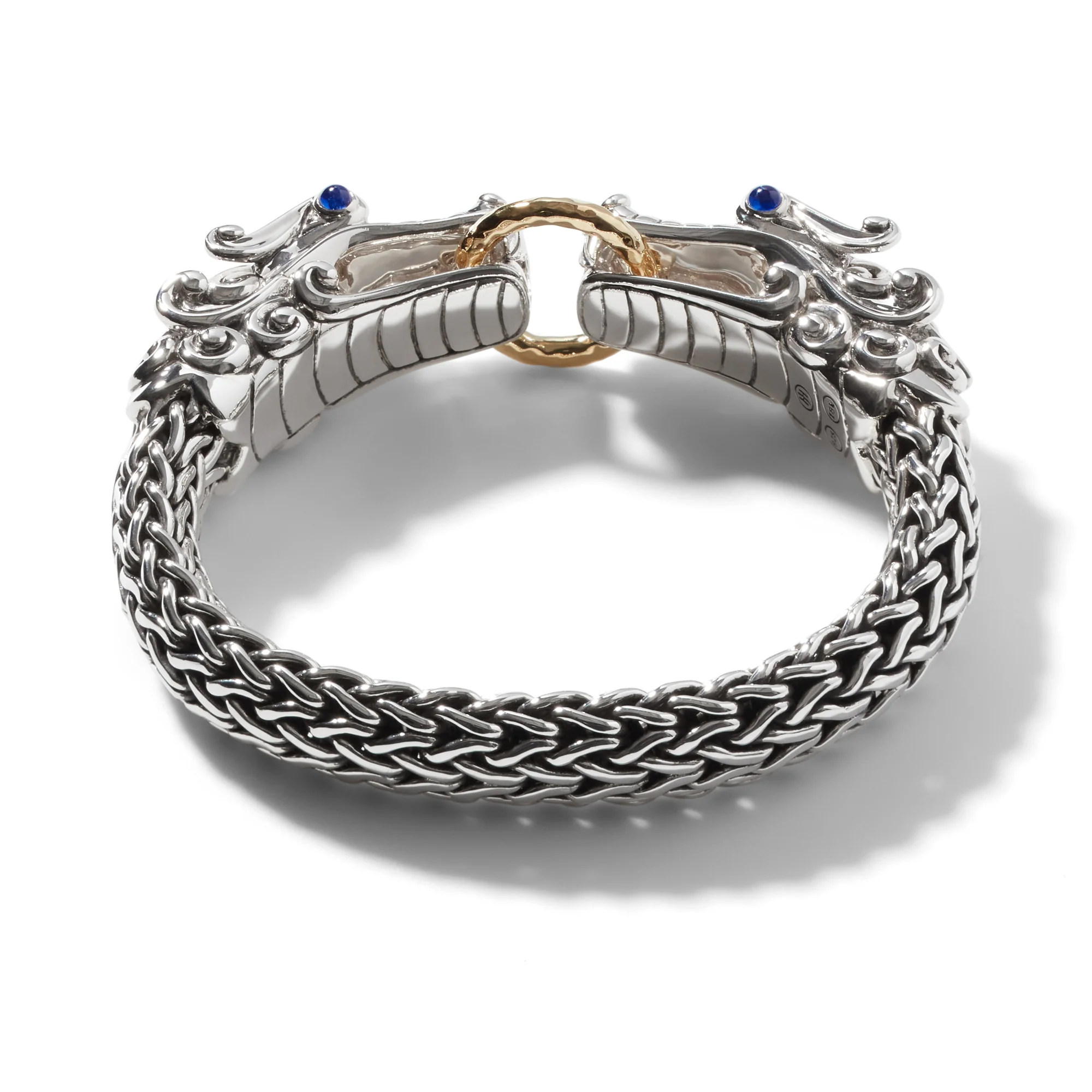 Naga Bracelet, Sterling Silver, Gold, 10.5MM|BZS60193BSP - Image 4