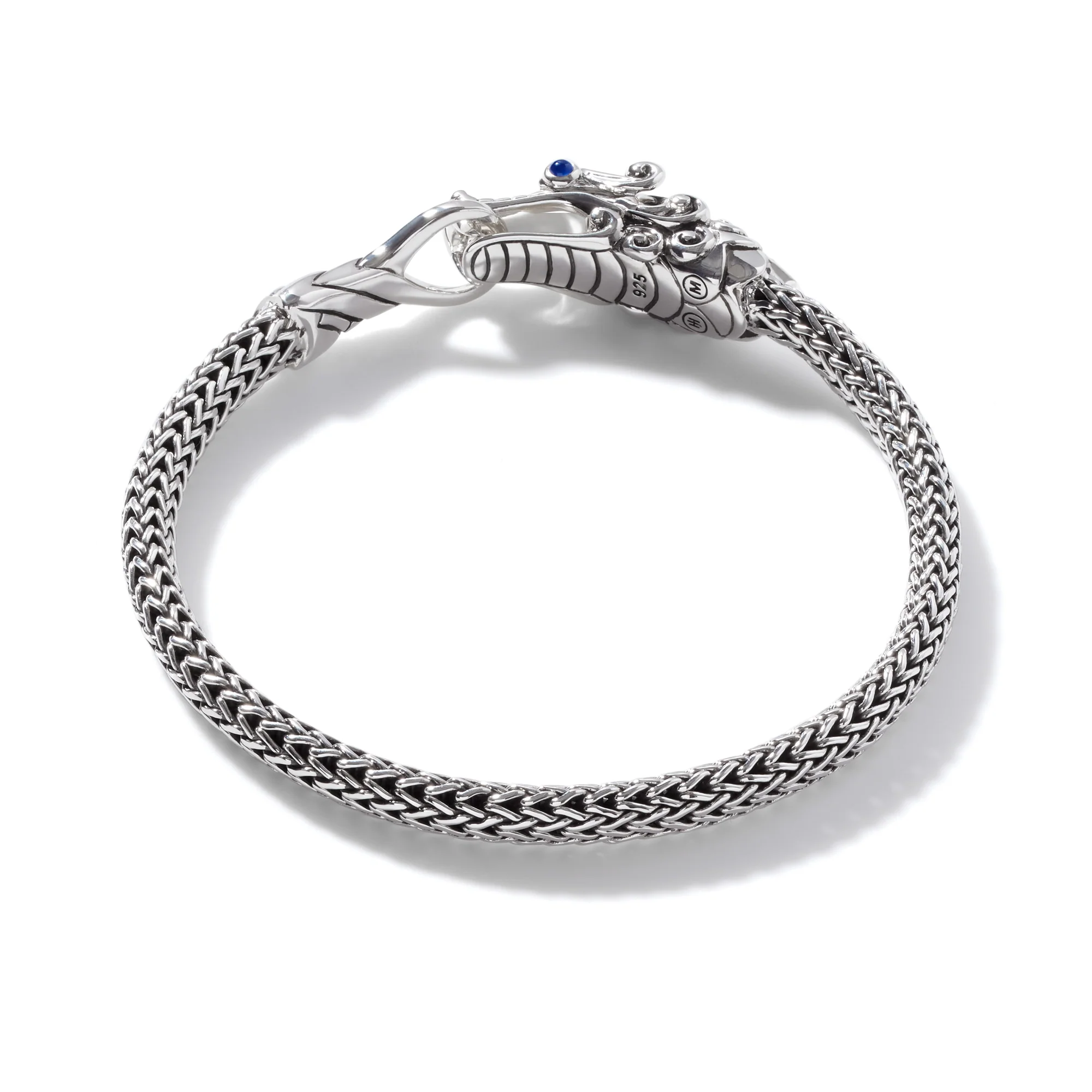 Naga Bracelet, Sterling Silver, Pavé, 5MM|BBS601334BSP - Image 4