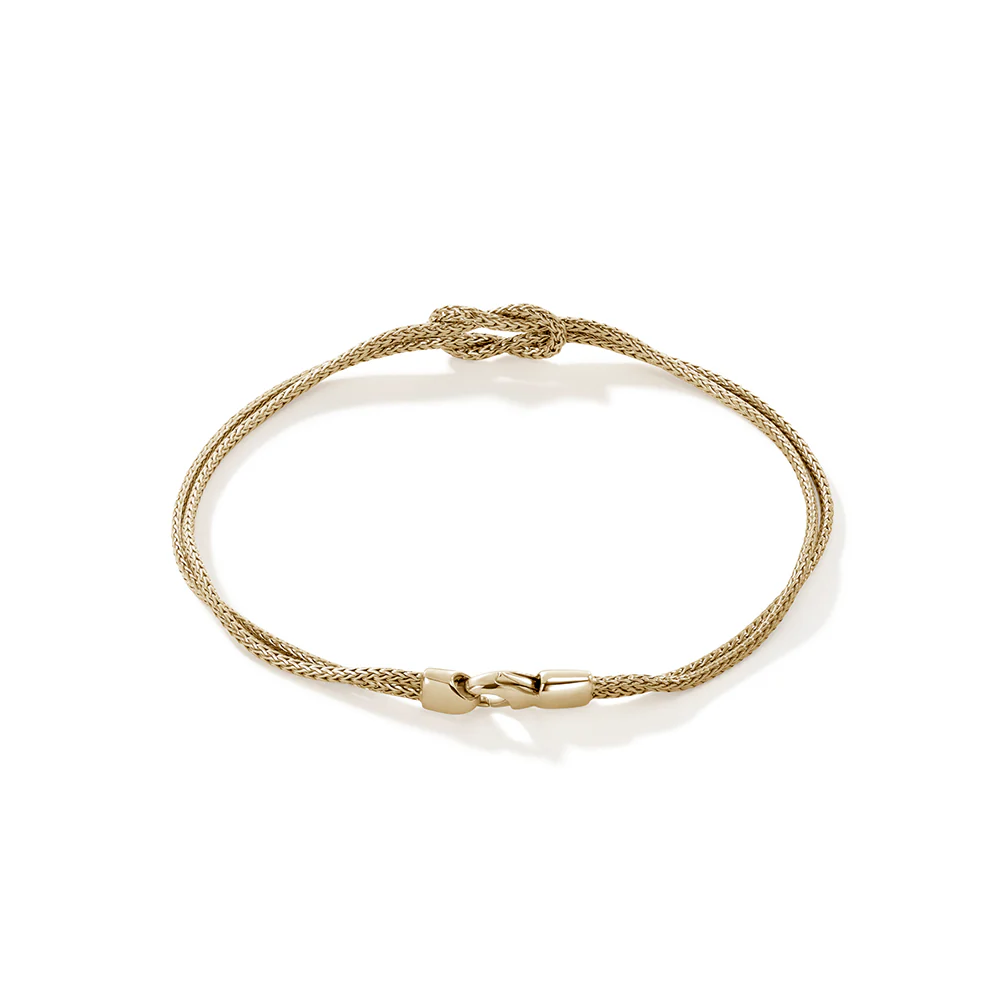 Love Knot Bracelet, Gold, 3.6MM|BUGG900776 - Image 4