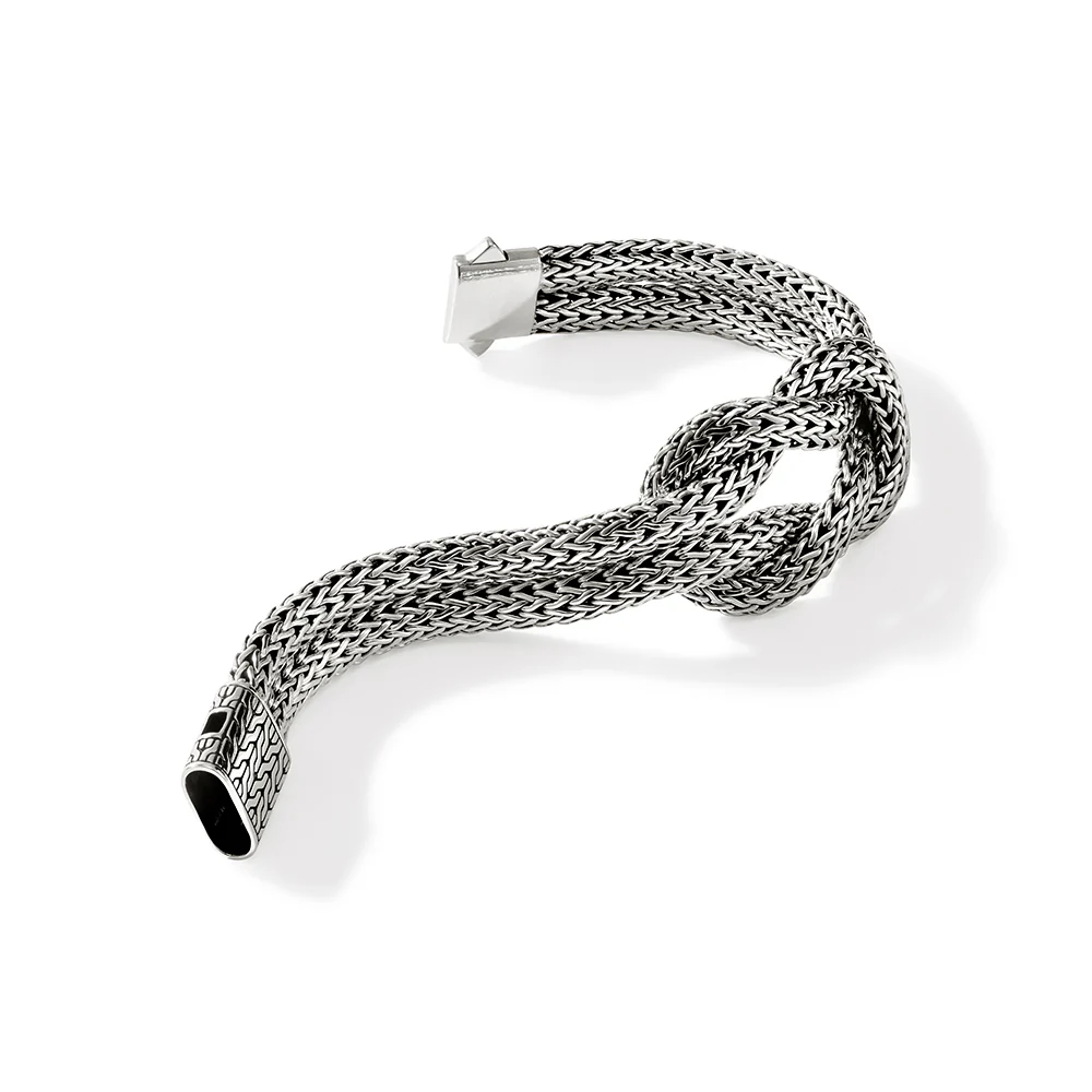 Love Knot Bracelet, Sterling Silver, 13MM|BU901034 - Image 3